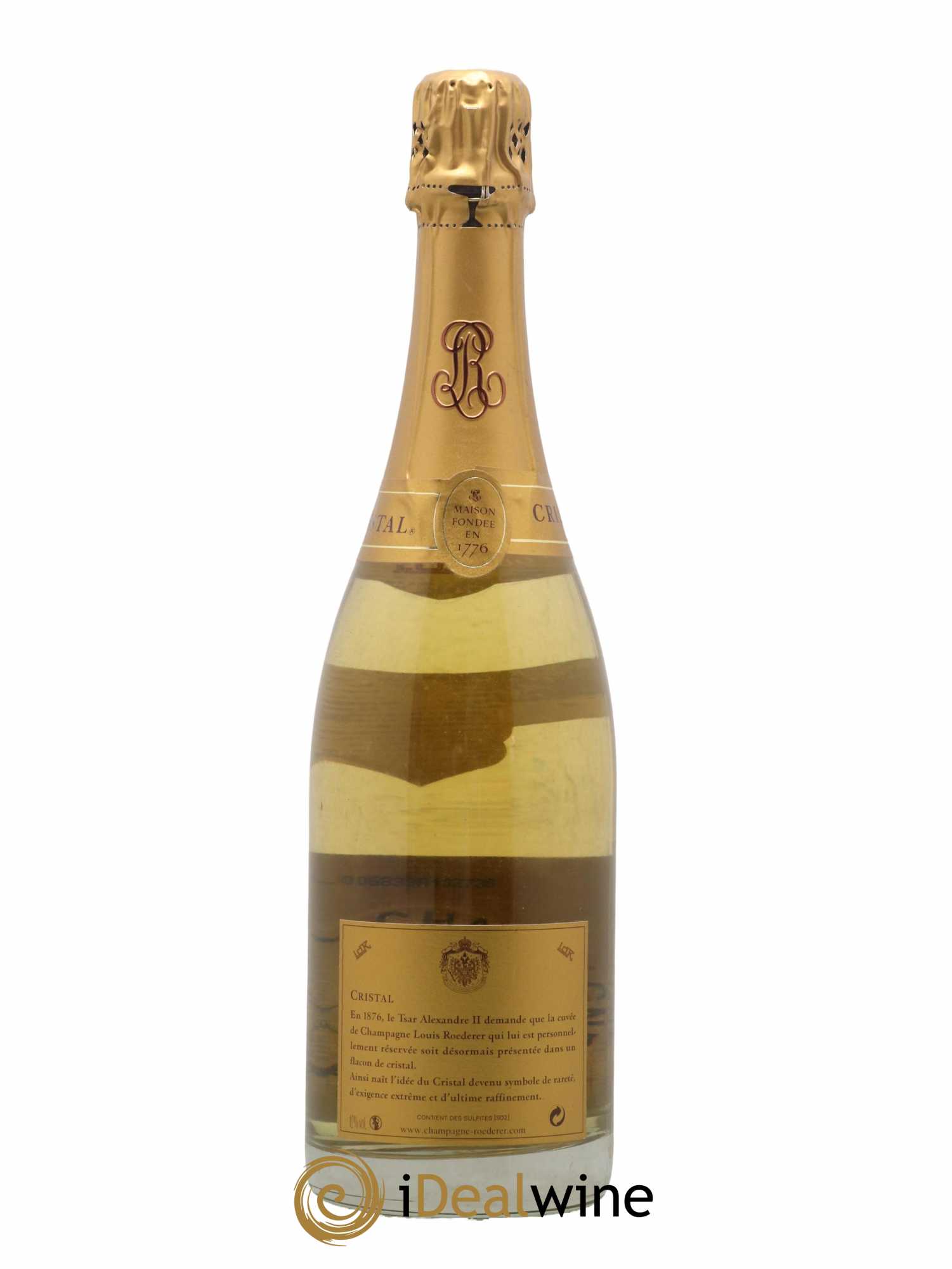 Cristal Louis Roederer 2002 - Lot de 1 bouteille - 1
