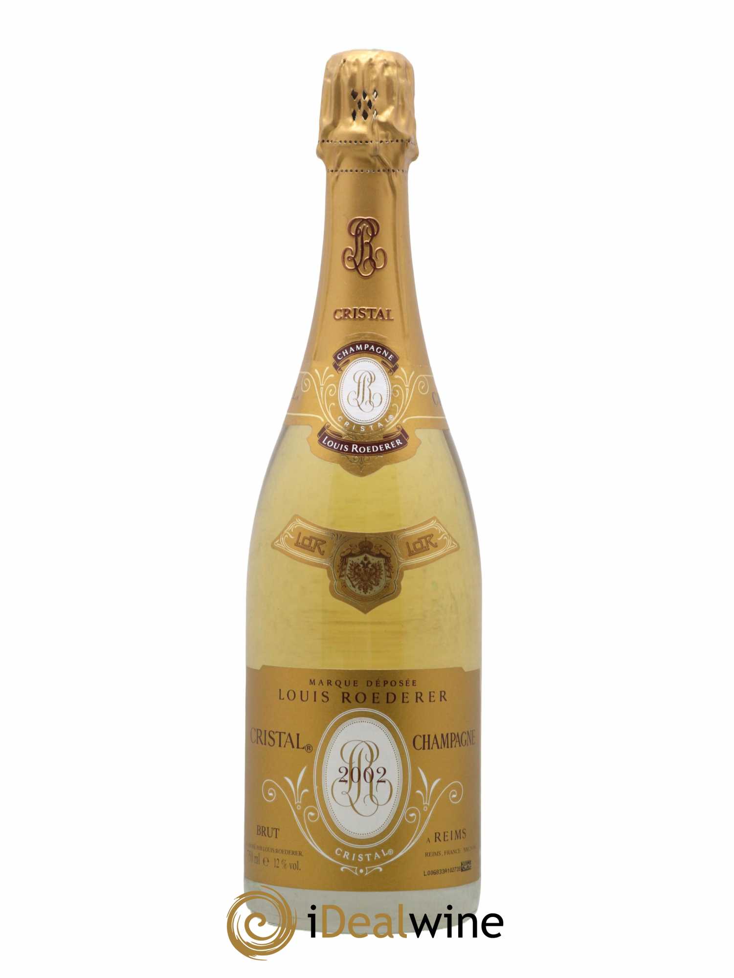 Cristal Louis Roederer 2002 - Lot de 1 bouteille - 0