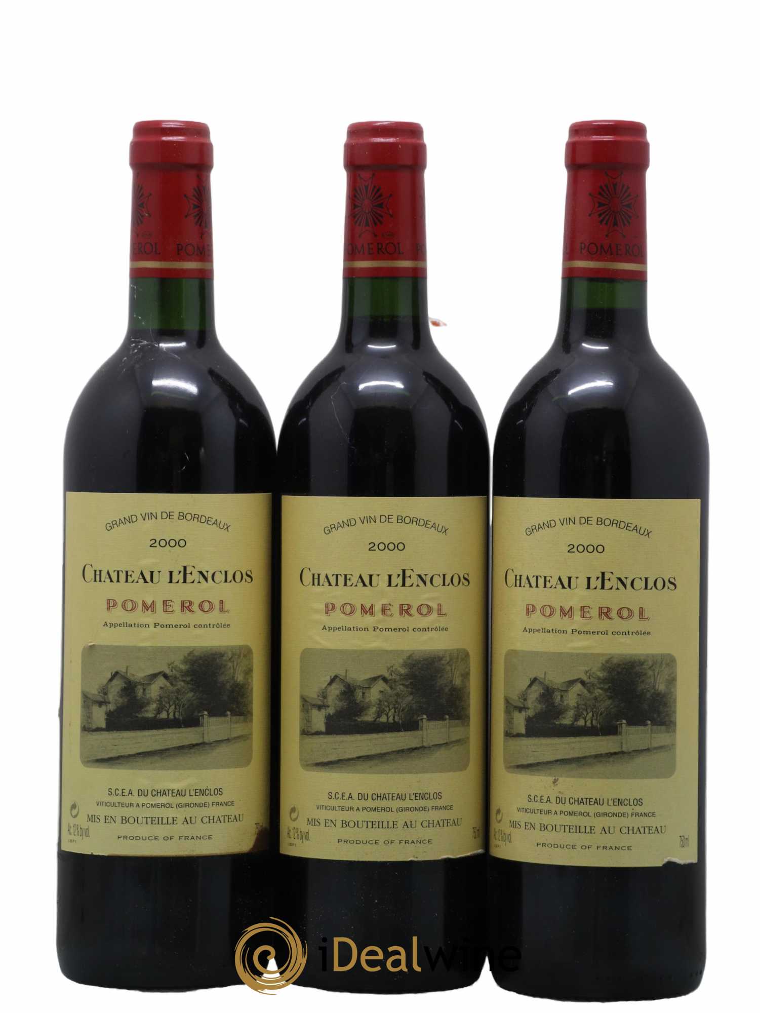 Château l' Enclos 2000 - Lot de 6 bouteilles - 2