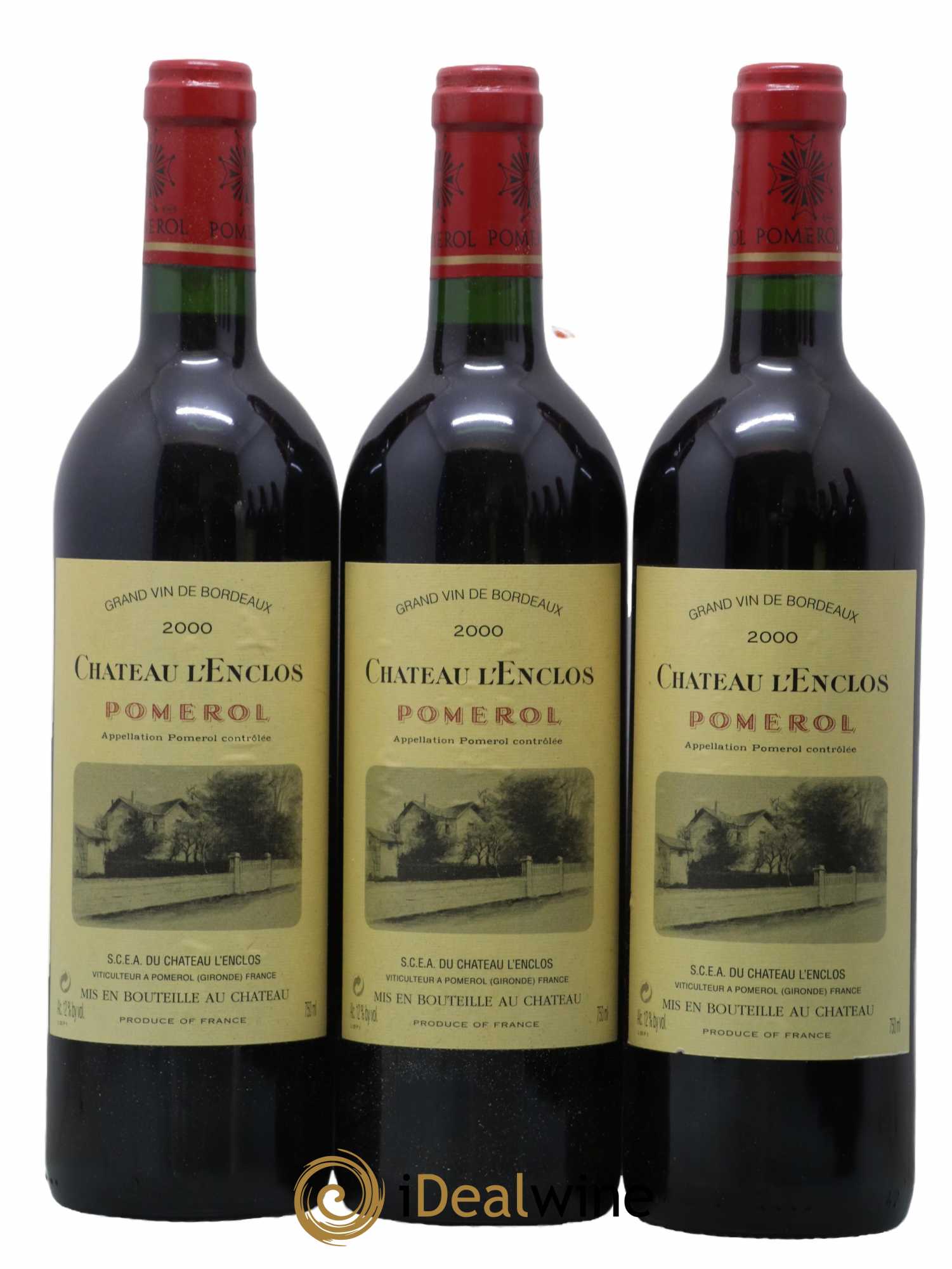 Château l' Enclos 2000 - Lot de 6 bouteilles - 1