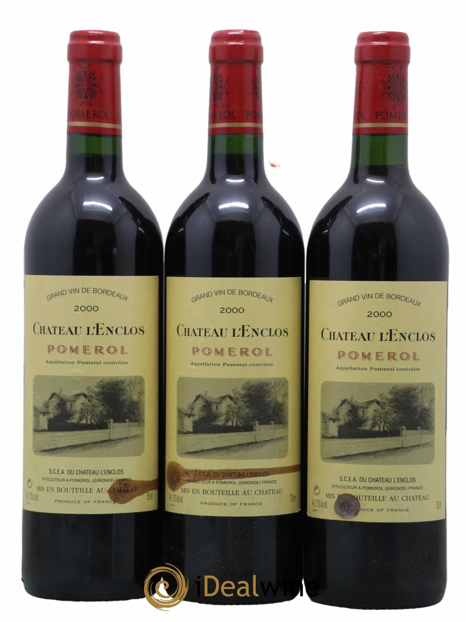 Château l' Enclos 2000 - Lot de 6 bouteilles - 2