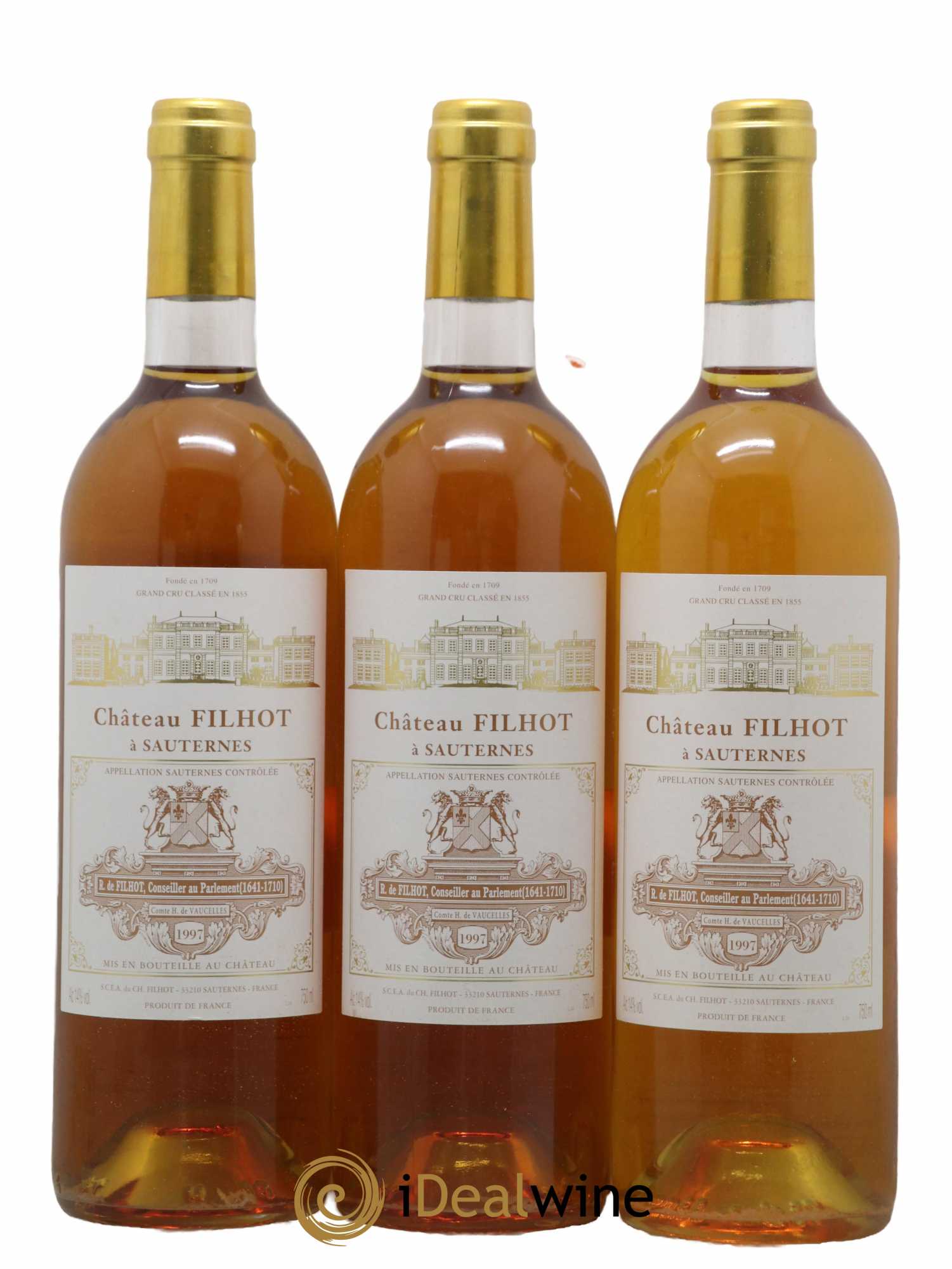 Château Filhot 2ème Grand Cru Classé 1997 - Lot de 12 bouteilles - 4