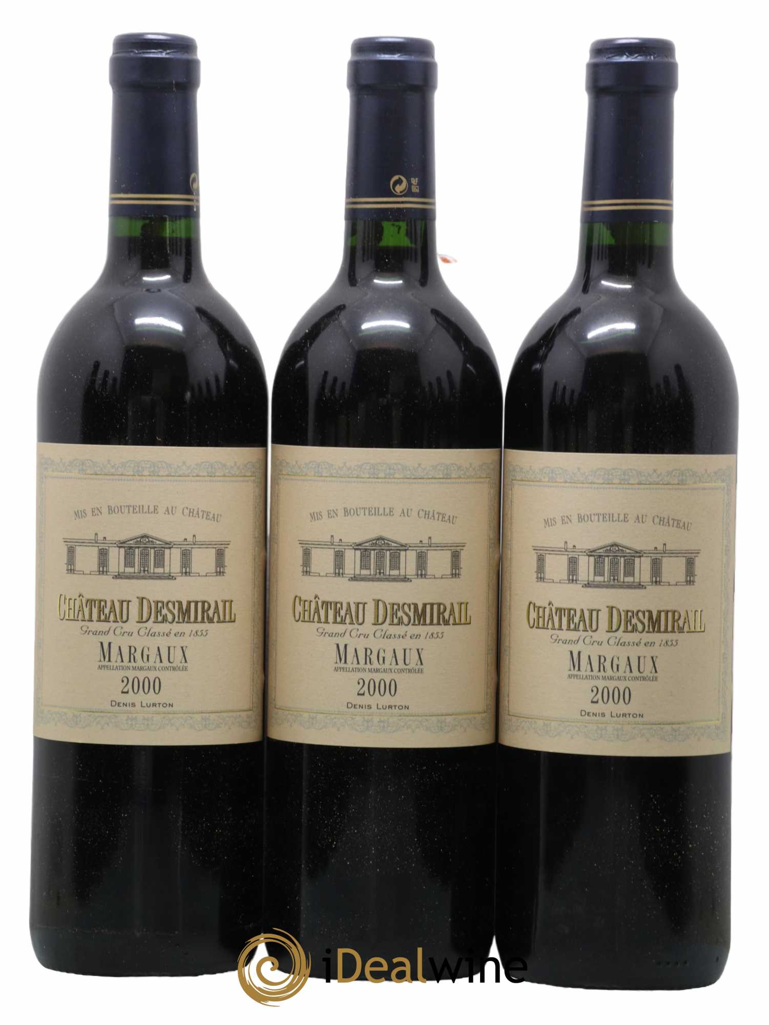 Château Desmirail 3ème Grand Cru Classé 2000 - Lot de 12 bouteilles - 1