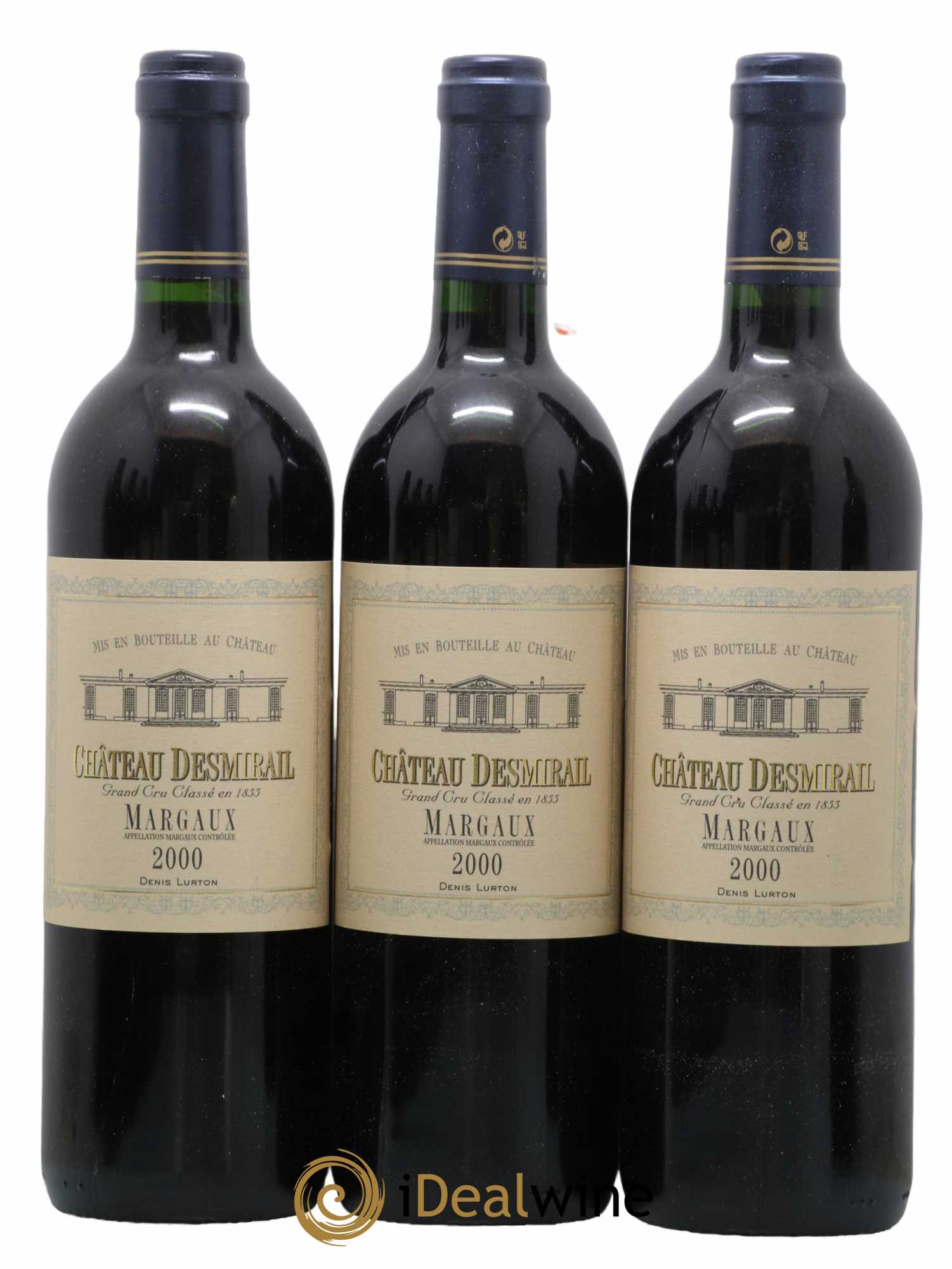 Château Desmirail 3ème Grand Cru Classé 2000 - Lot de 12 bouteilles - 2