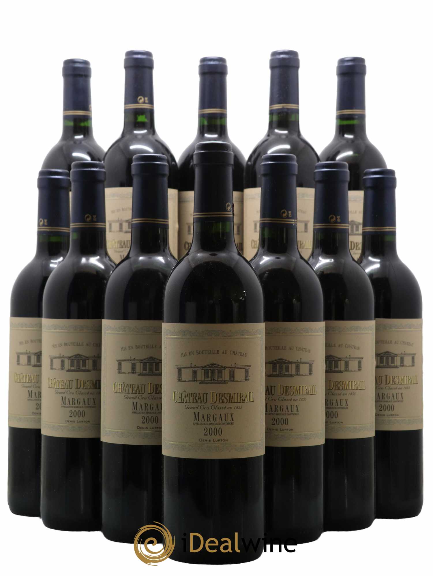 Château Desmirail 3ème Grand Cru Classé 2000 - Lot de 12 bouteilles - 0