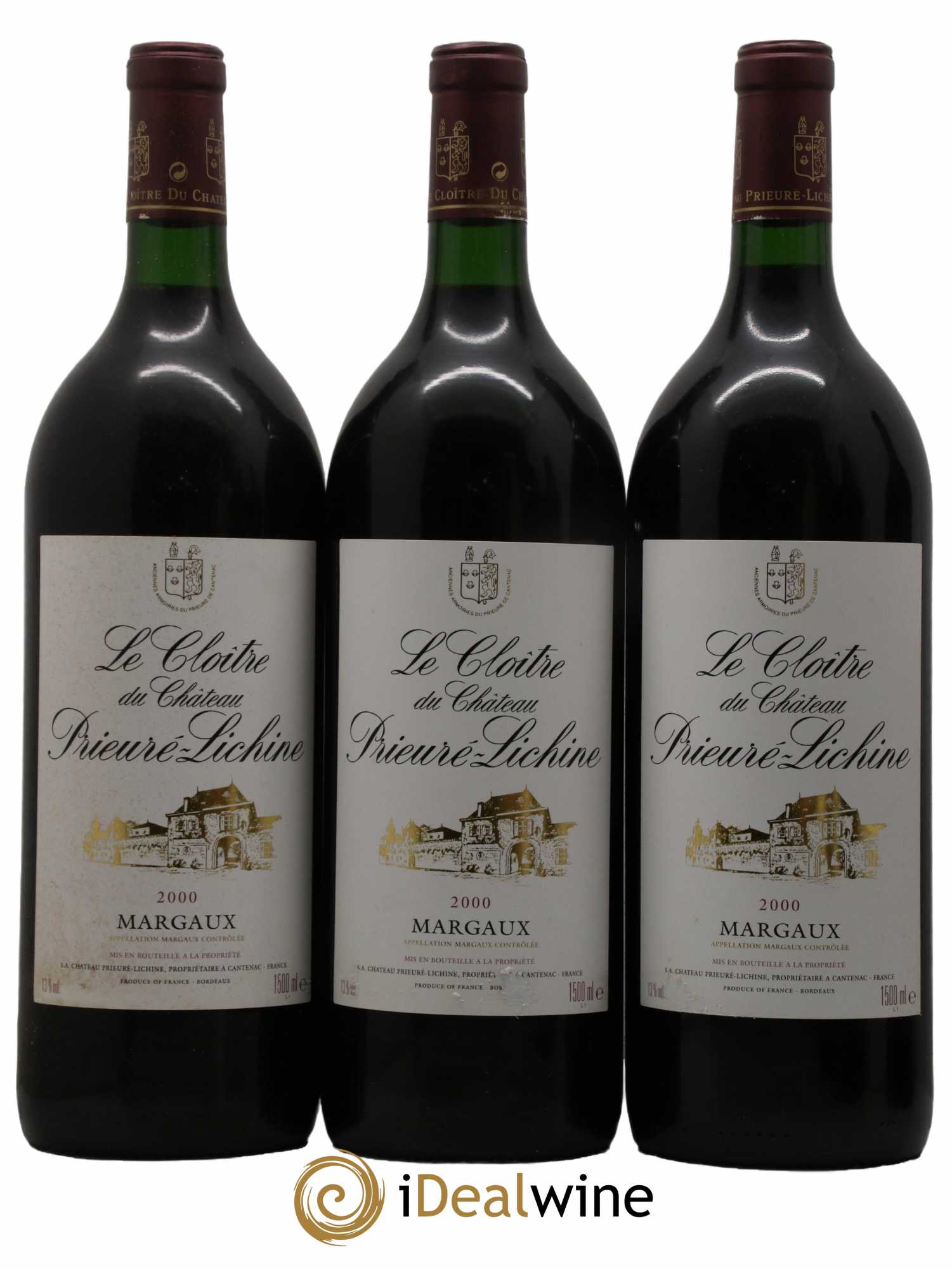 Cloître de Prieuré Lichine 2000 - Posten von 6 Magnum - 1