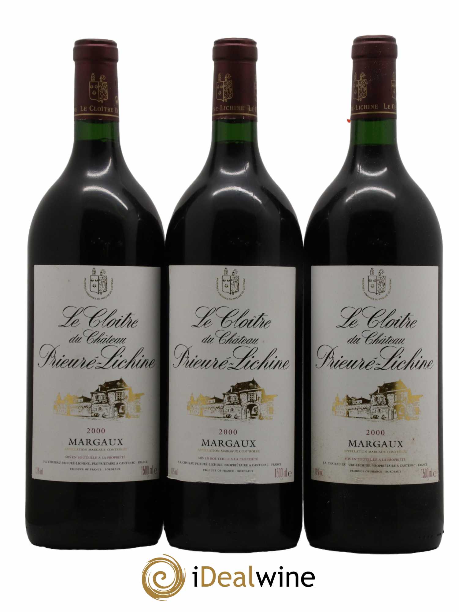 Cloître de Prieuré Lichine 2000 - Posten von 6 Magnum - 2