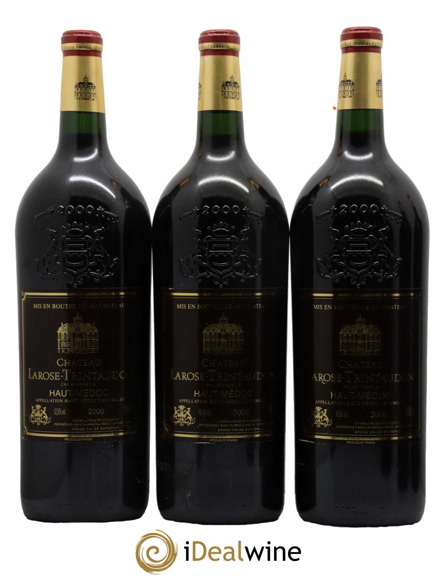 Château Larose Trintaudon Cru Bourgeois 2000 - Lot de 6 magnums - 1