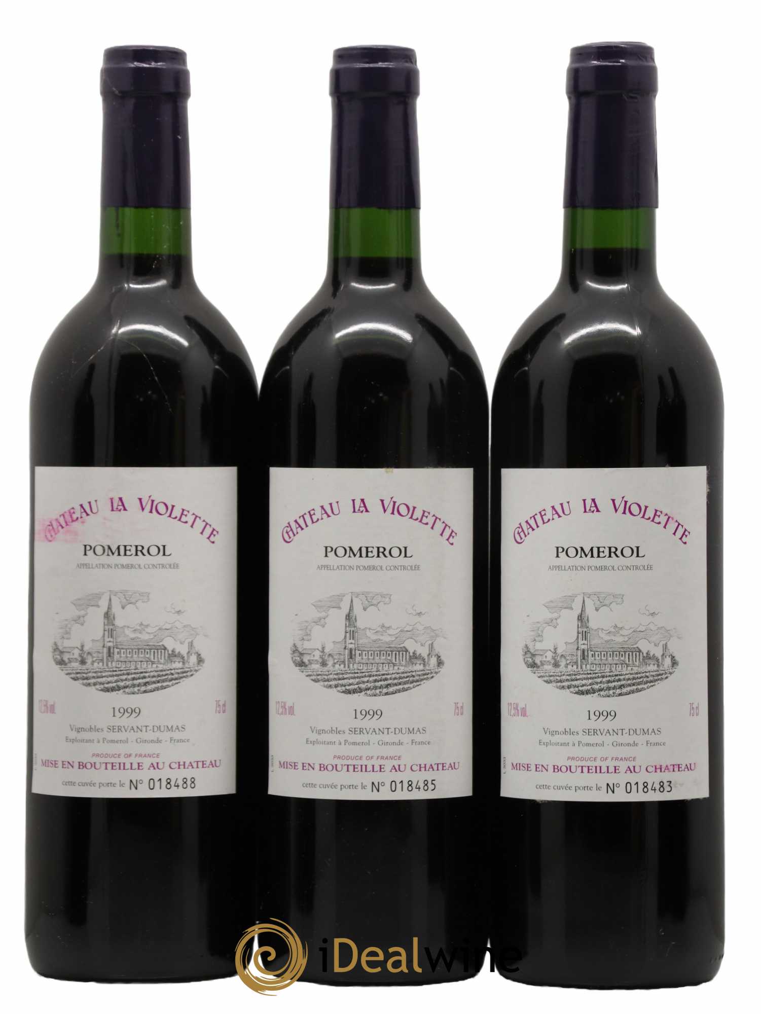 Château la Violette 1999 - Lot de 12 bouteilles - 3