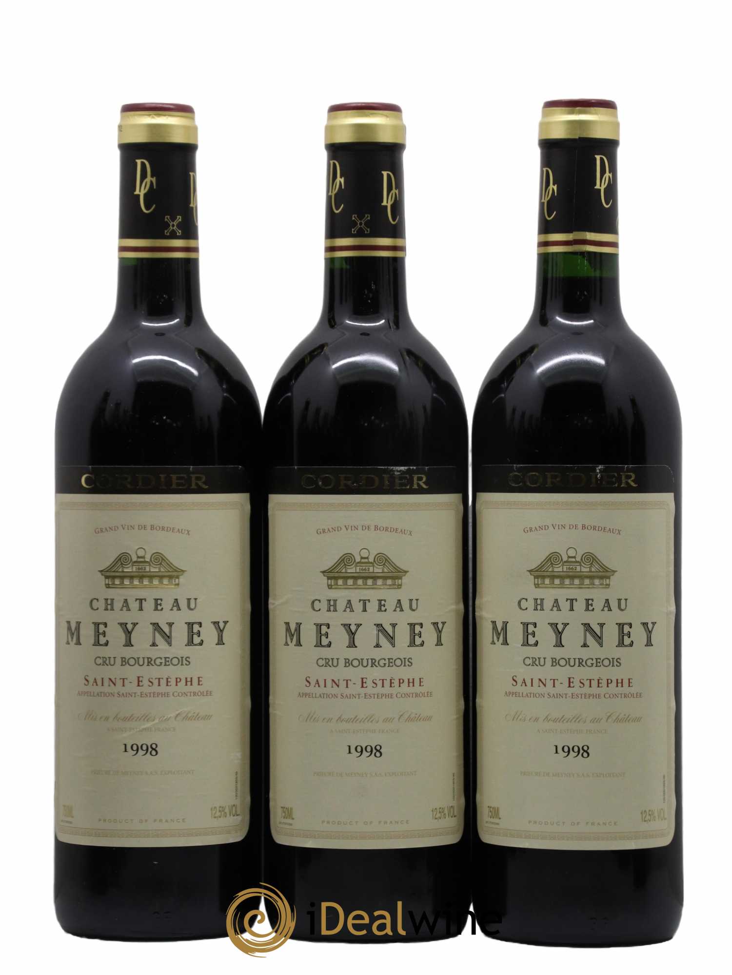Château Meyney 1998 - Lot de 12 bouteilles - 1