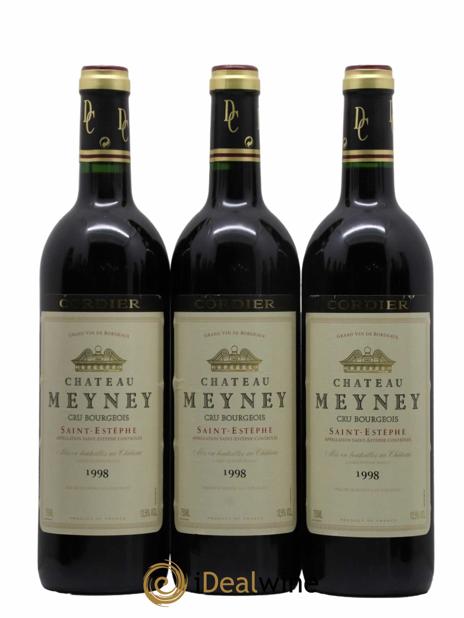Château Meyney 1998 - Lot de 12 bouteilles - 2