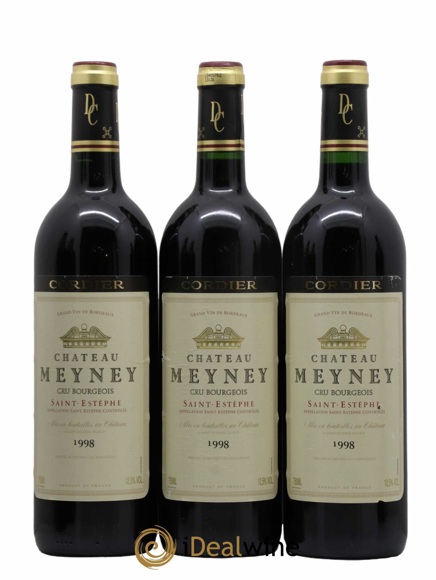 Château Meyney 1998 - Lot de 12 bouteilles - 3
