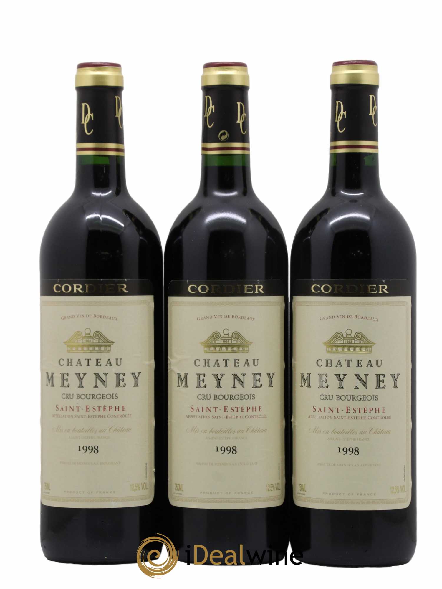 Château Meyney 1998 - Lot de 12 bouteilles - 4