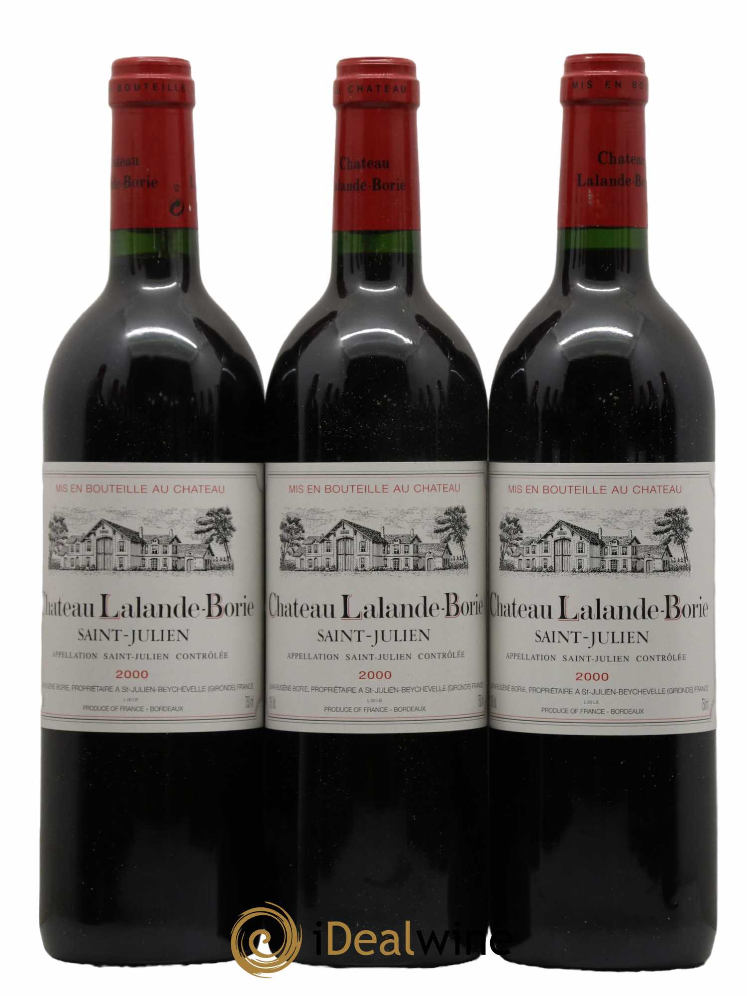 Château Lalande Borie 2000 - Lot de 12 bouteilles - 1