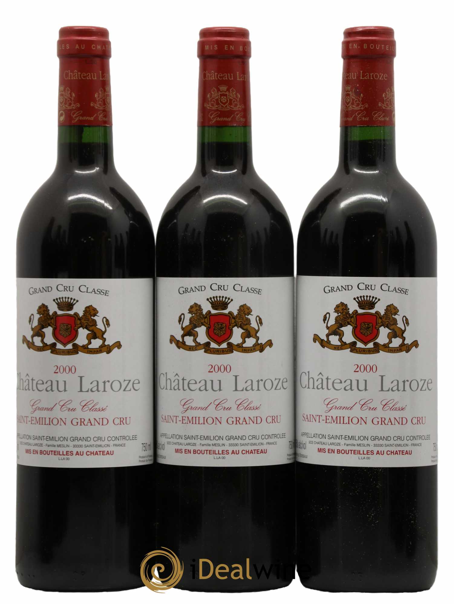 Château Laroze Grand Cru Classé 2000 - Lot de 12 bouteilles - 2