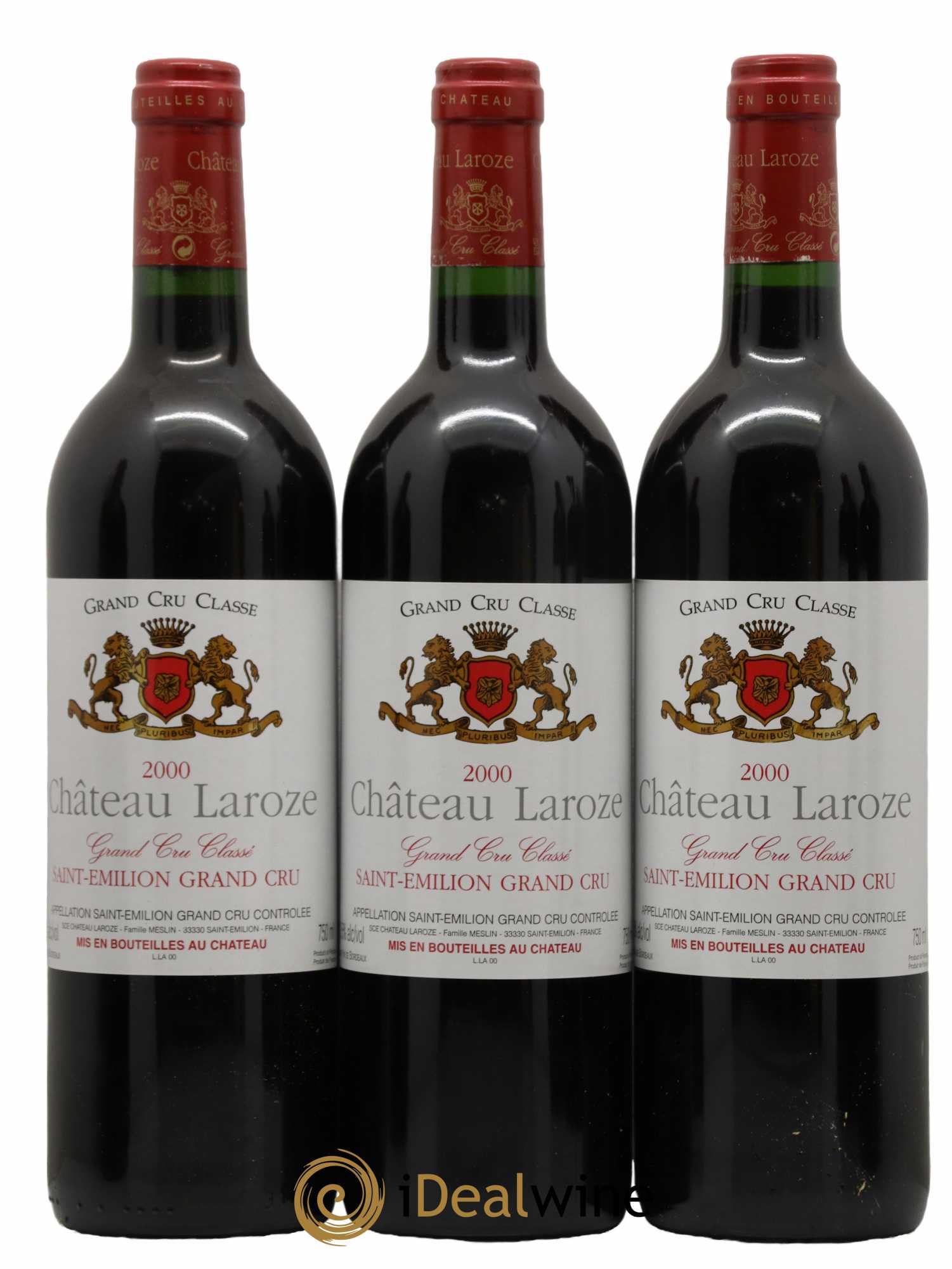 Château Laroze Grand Cru Classé 2000 - Lot de 12 bouteilles - 3