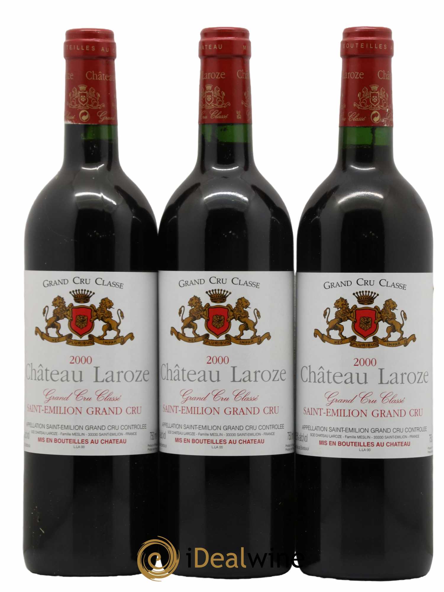 Château Laroze Grand Cru Classé 2000 - Lot de 12 bouteilles - 4