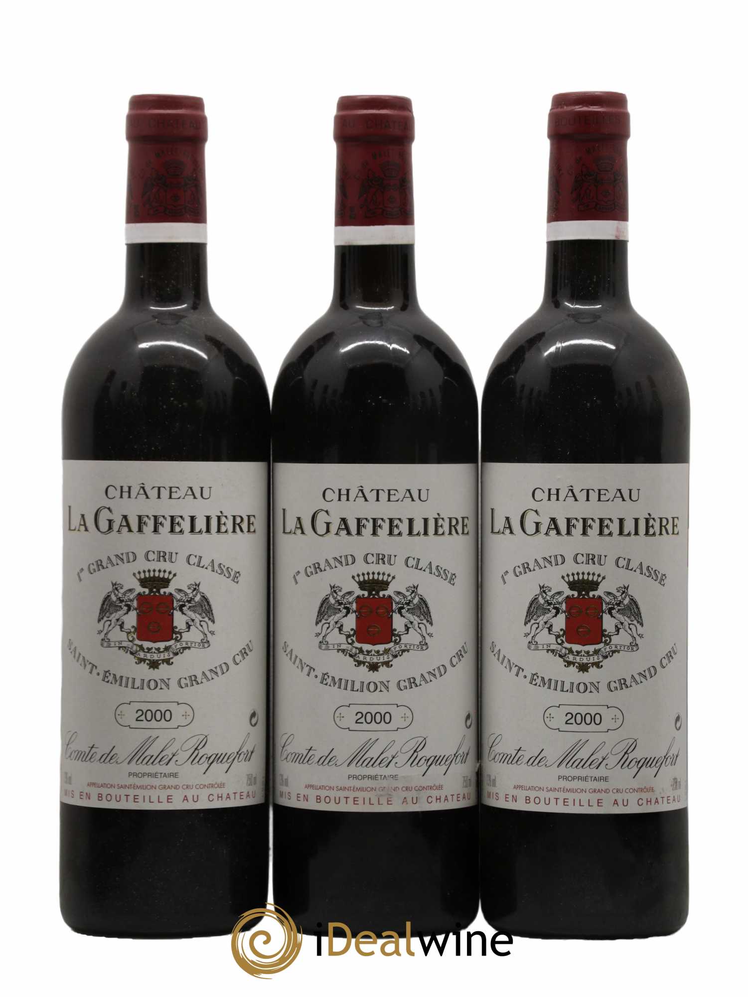 Château la Gaffelière 1er Grand Cru Classé B 2000 - Lot de 12 bouteilles - 1