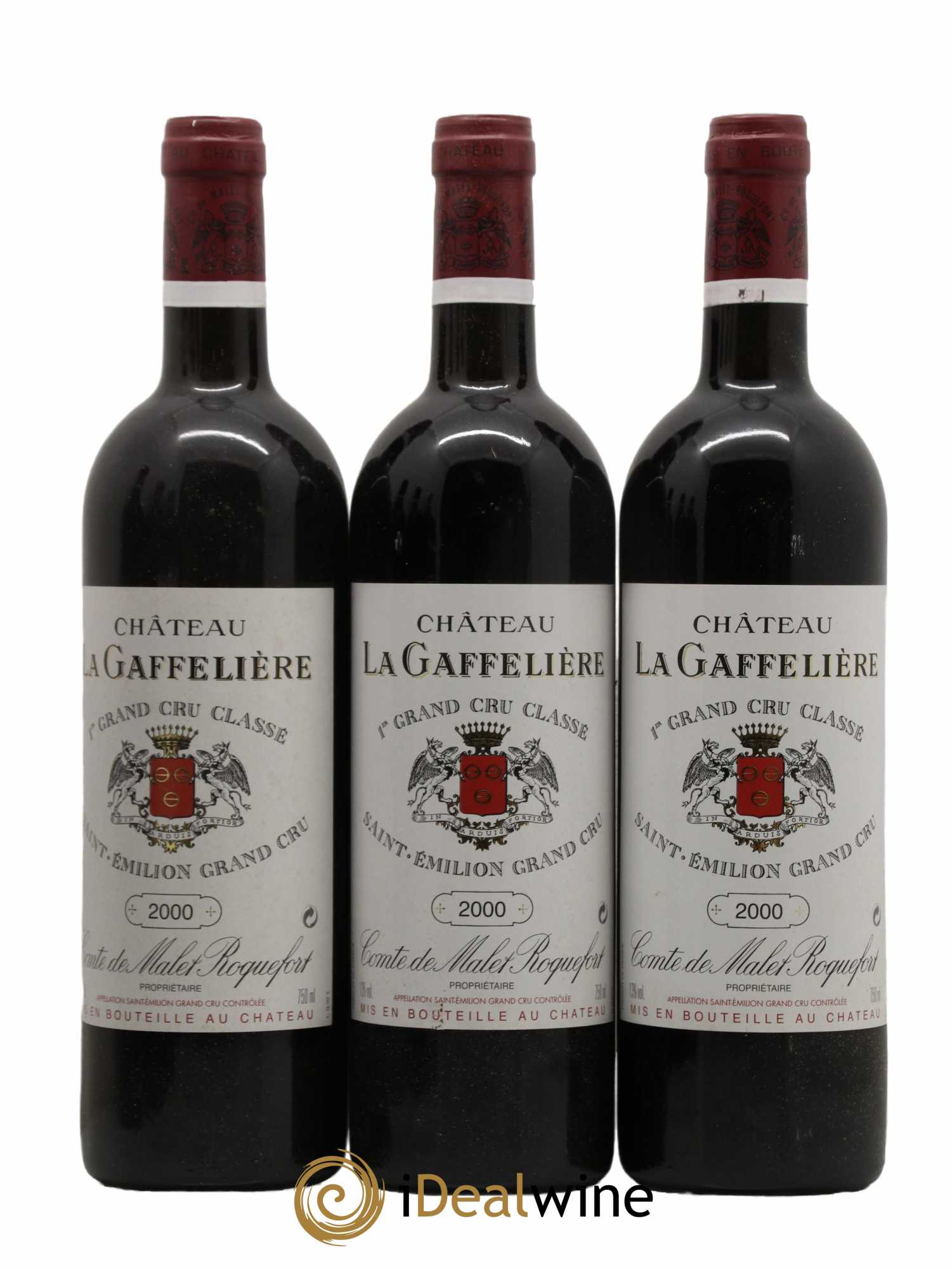 Château la Gaffelière 1er Grand Cru Classé B 2000 - Lot de 12 bouteilles - 3