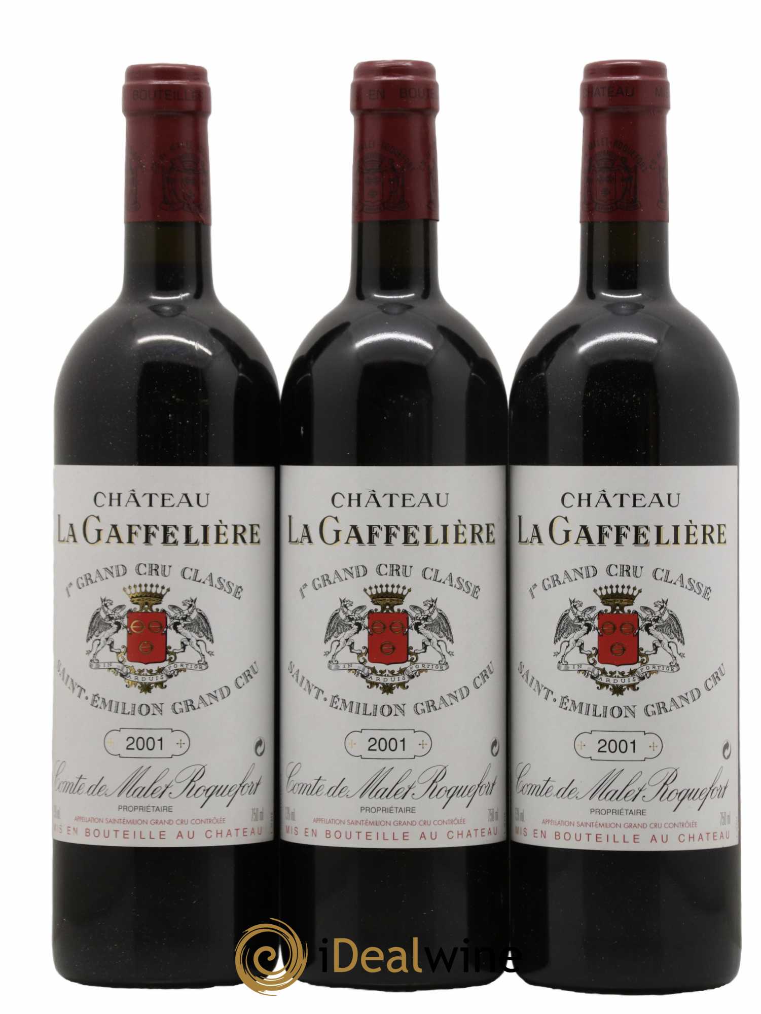 Château la Gaffelière 1er Grand Cru Classé B 2001 - Lot de 6 bouteilles - 2