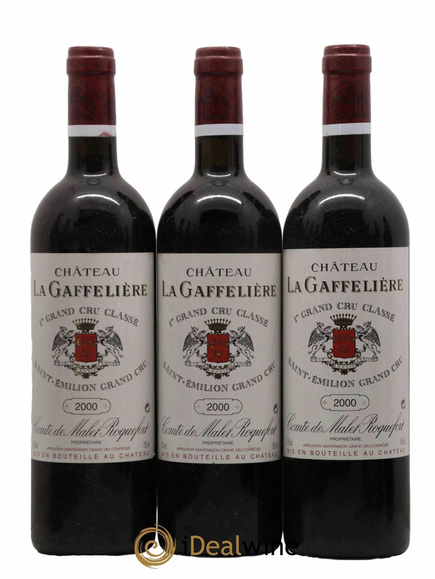 Château la Gaffelière 1er Grand Cru Classé B 2000 - Lot de 12 bouteilles - 1