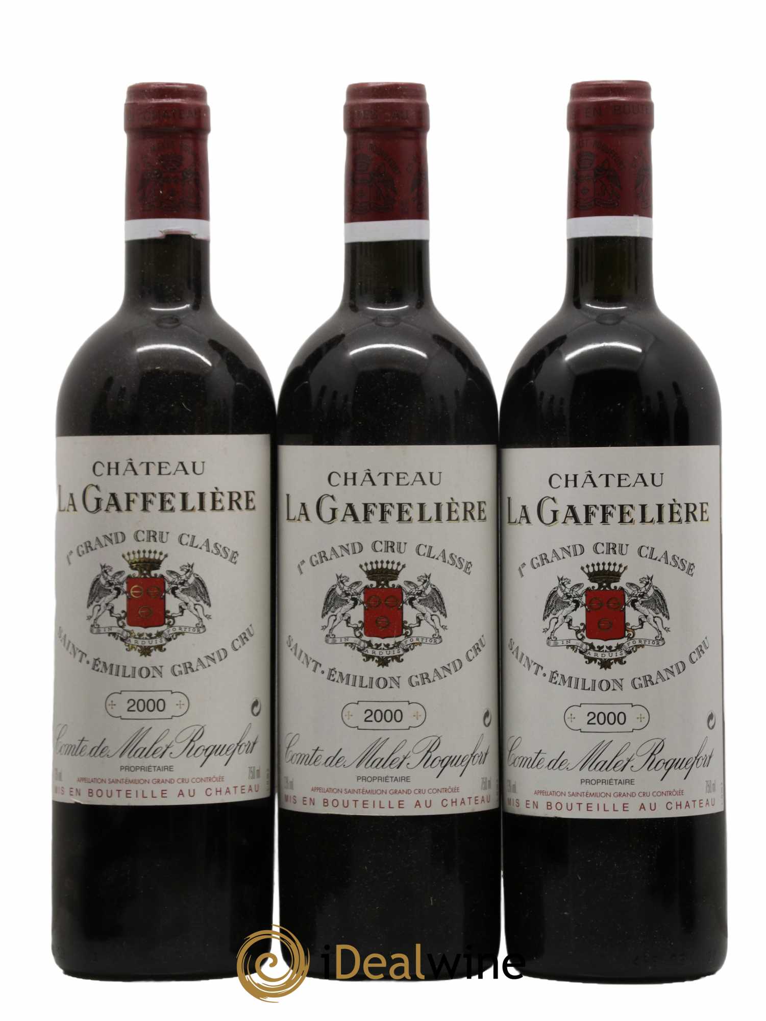 Château la Gaffelière 1er Grand Cru Classé B 2000 - Lot de 12 bouteilles - 2