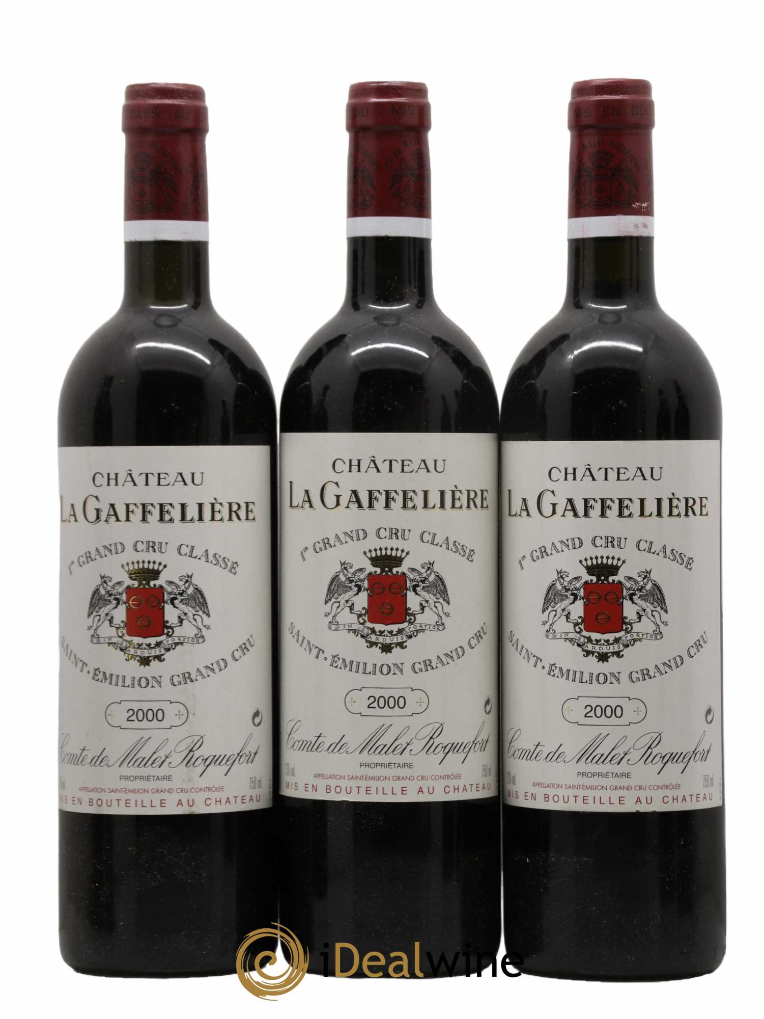 Château la Gaffelière 1er Grand Cru Classé B 2000 - Lot de 12 bouteilles - 3