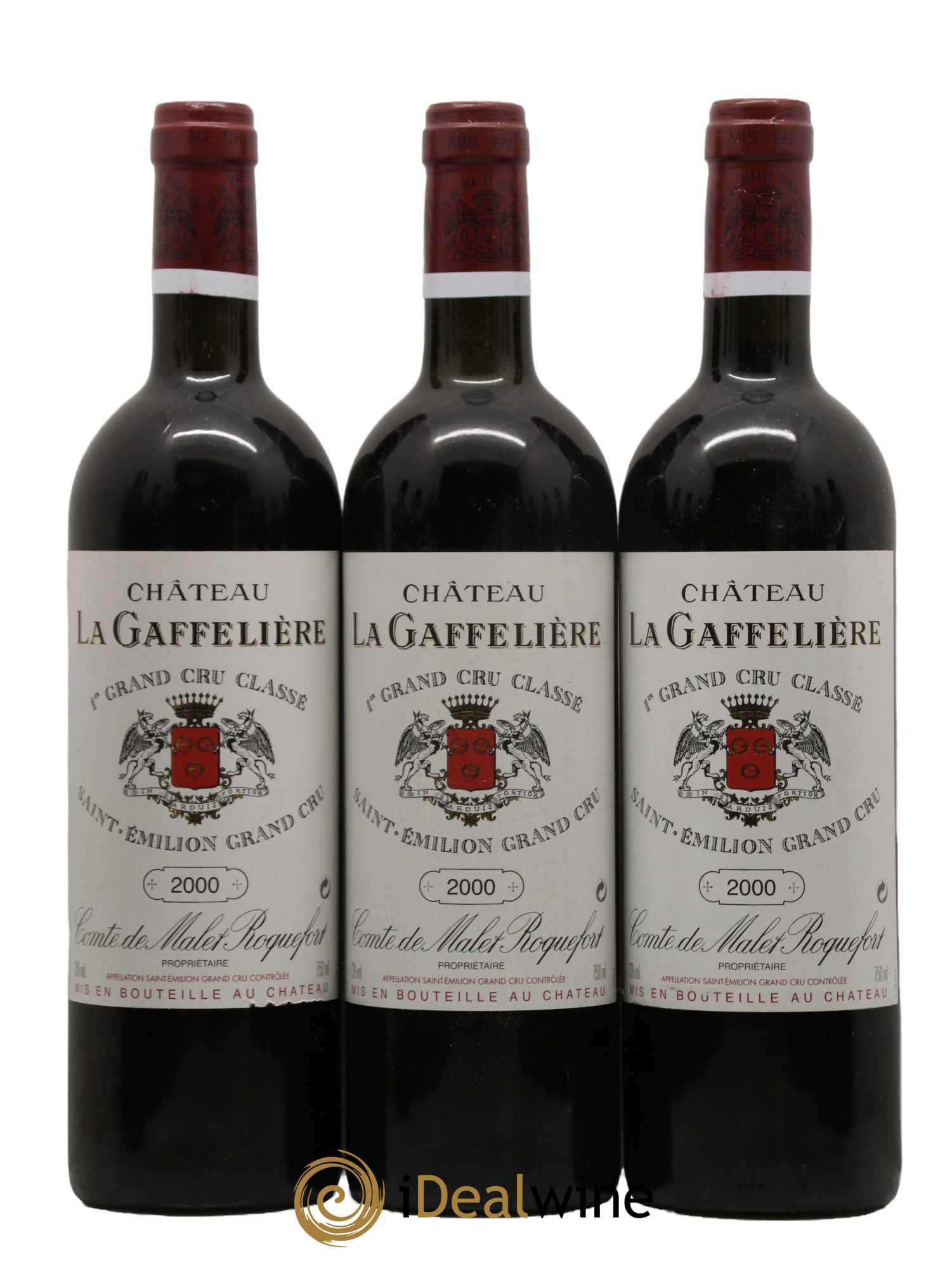 Château la Gaffelière 1er Grand Cru Classé B 2000 - Lot de 12 bouteilles - 1