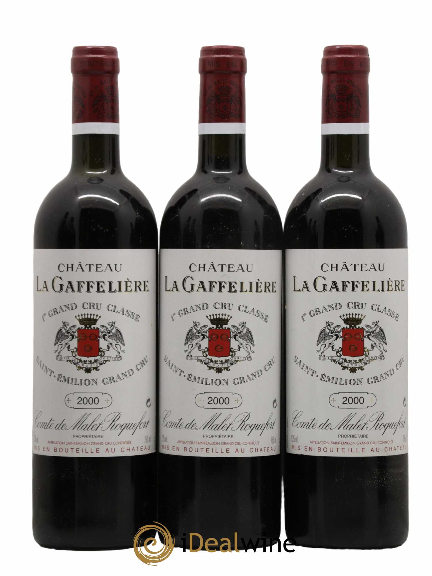 Château la Gaffelière 1er Grand Cru Classé B 2000 - Lot de 12 bouteilles - 3