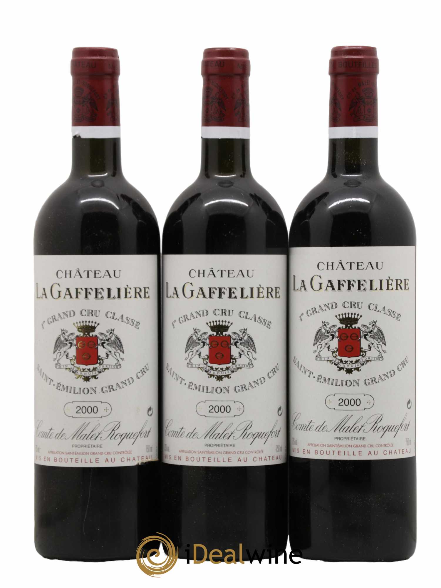Château la Gaffelière 1er Grand Cru Classé B 2000 - Lot de 12 bouteilles - 4