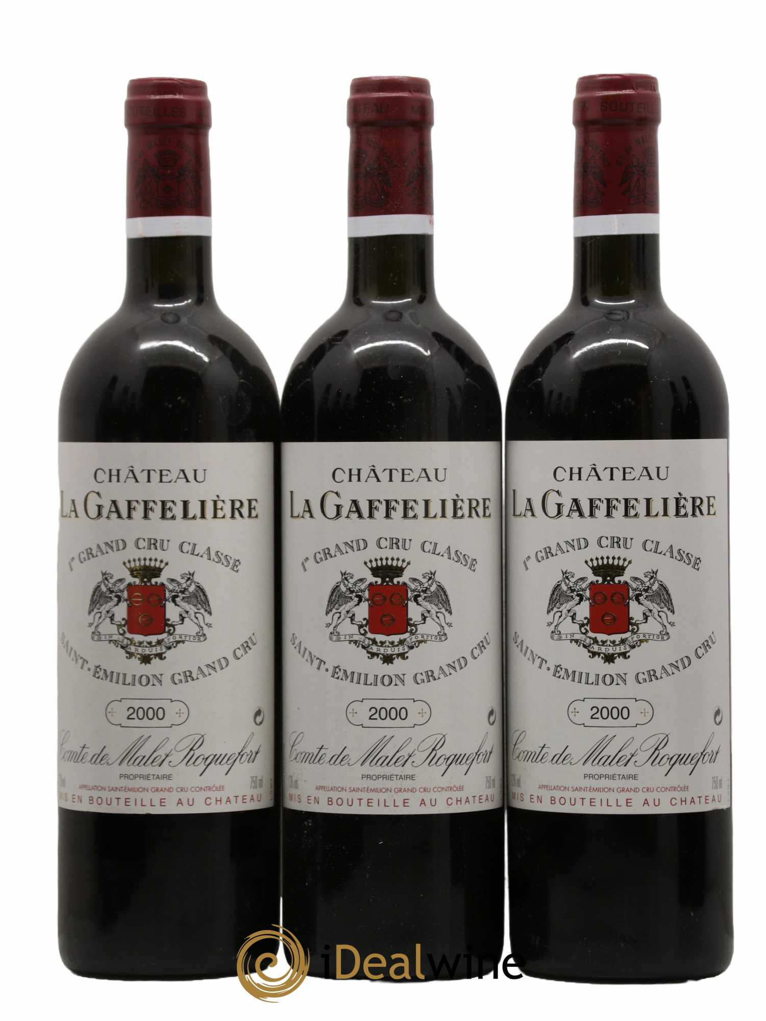 Château la Gaffelière 1er Grand Cru Classé B 2000 - Lot de 12 bouteilles - 2