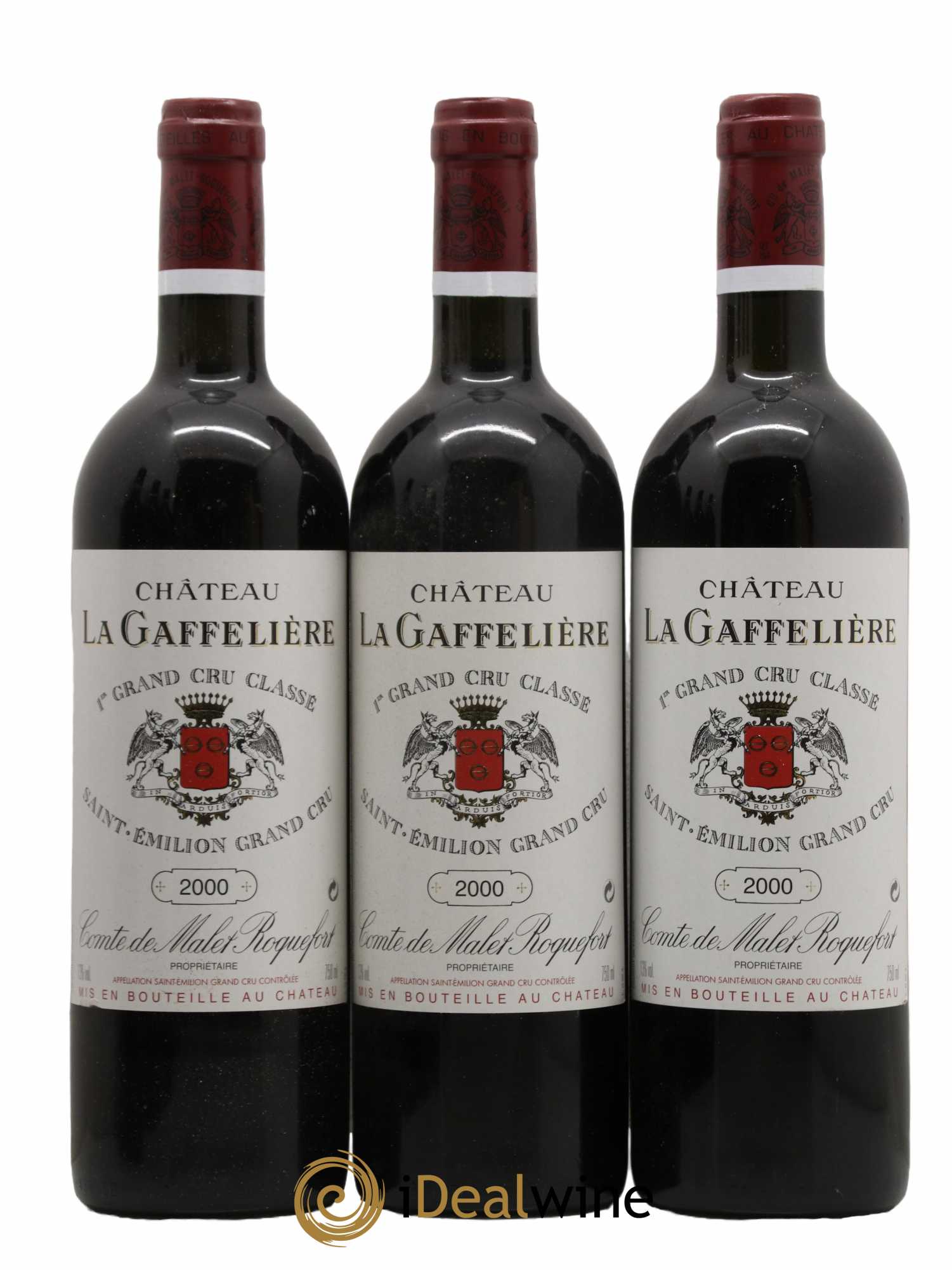 Château la Gaffelière 1er Grand Cru Classé B 2000 - Lot de 12 bouteilles - 3