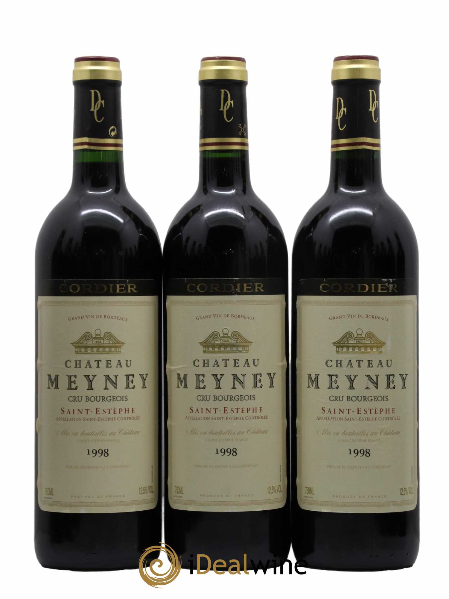 Château Meyney 1998 - Lot de 12 bouteilles - 1
