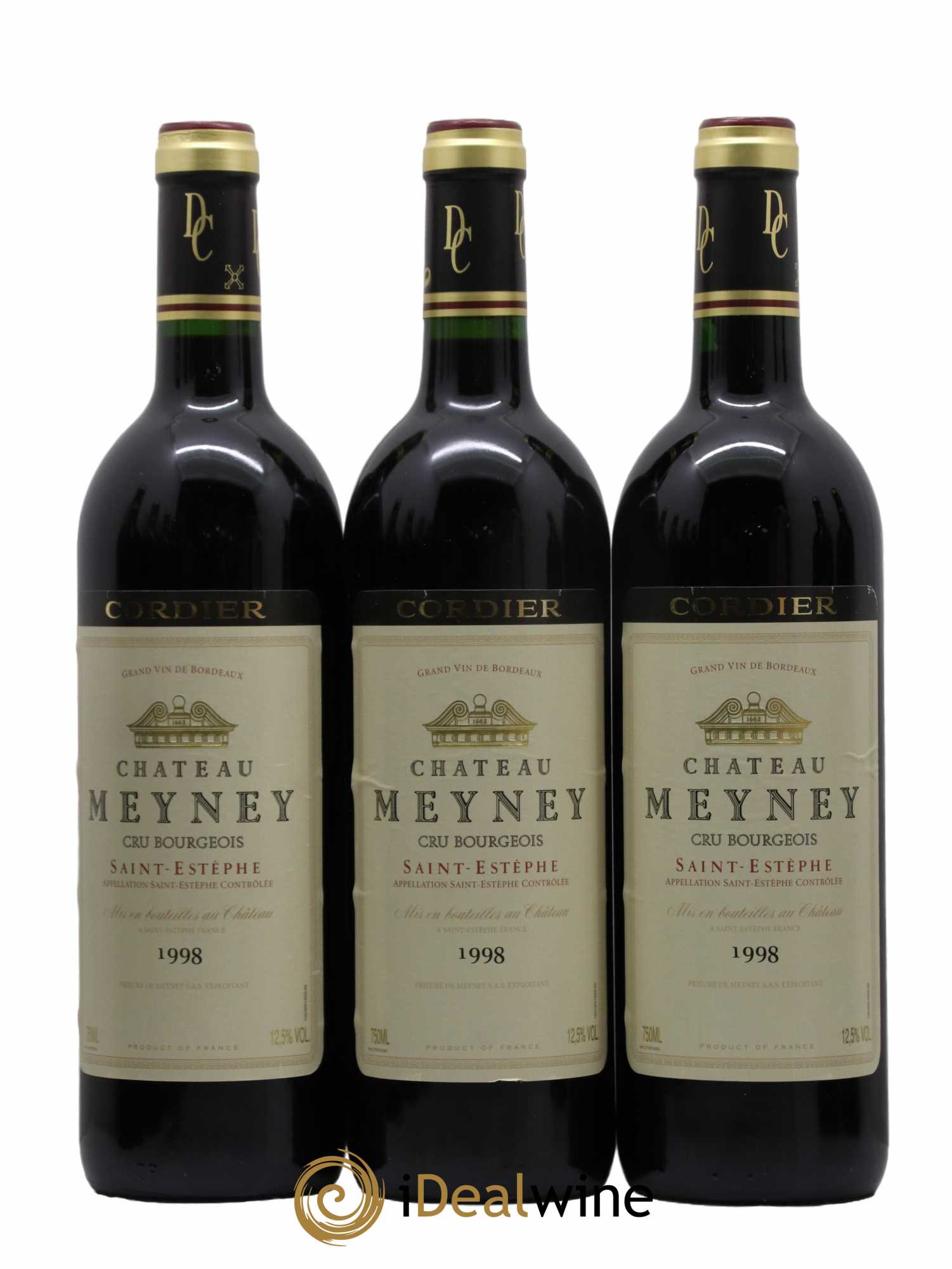 Château Meyney 1998 - Lot de 12 bouteilles - 2