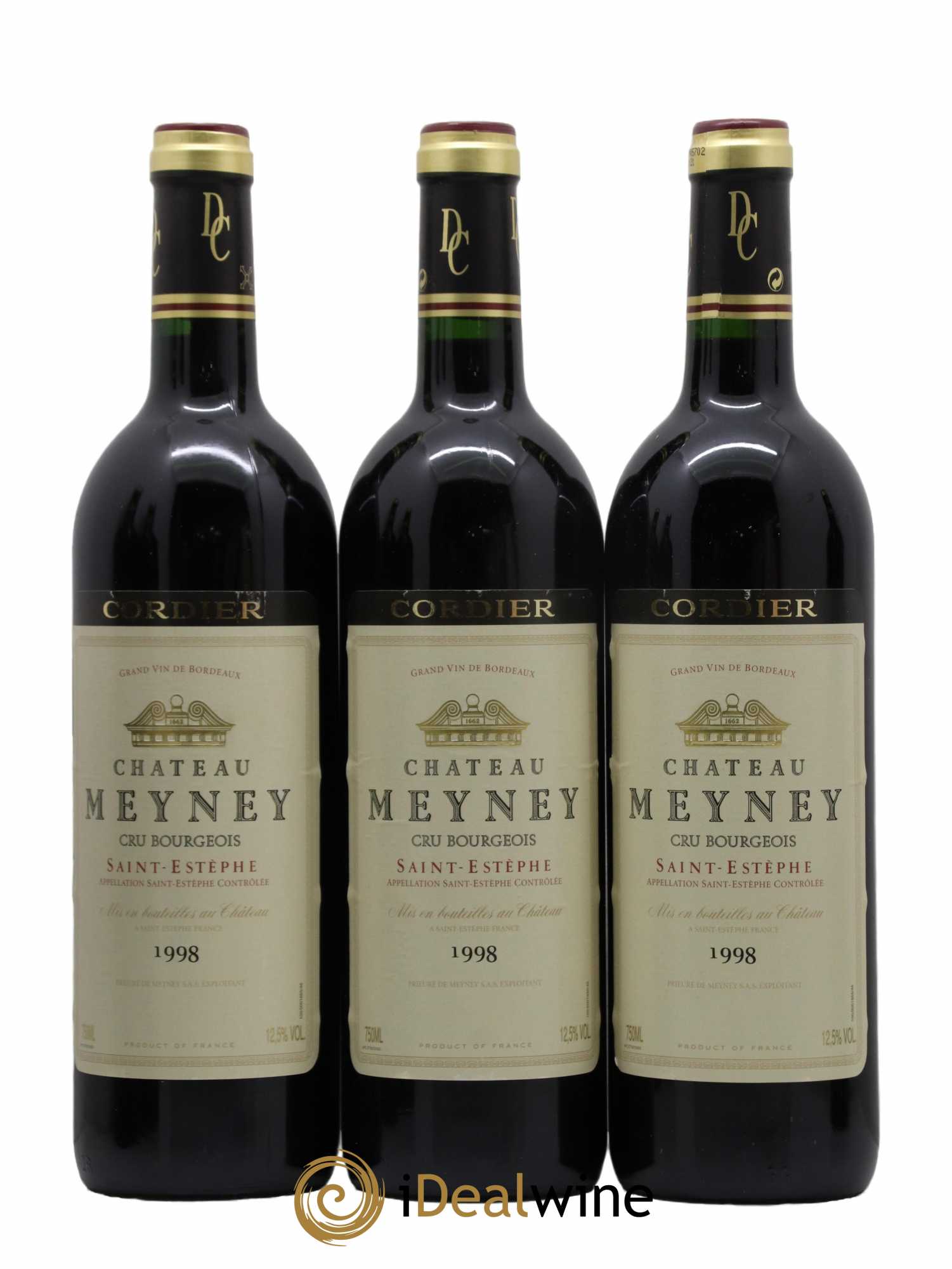 Château Meyney 1998 - Lot de 12 bouteilles - 3