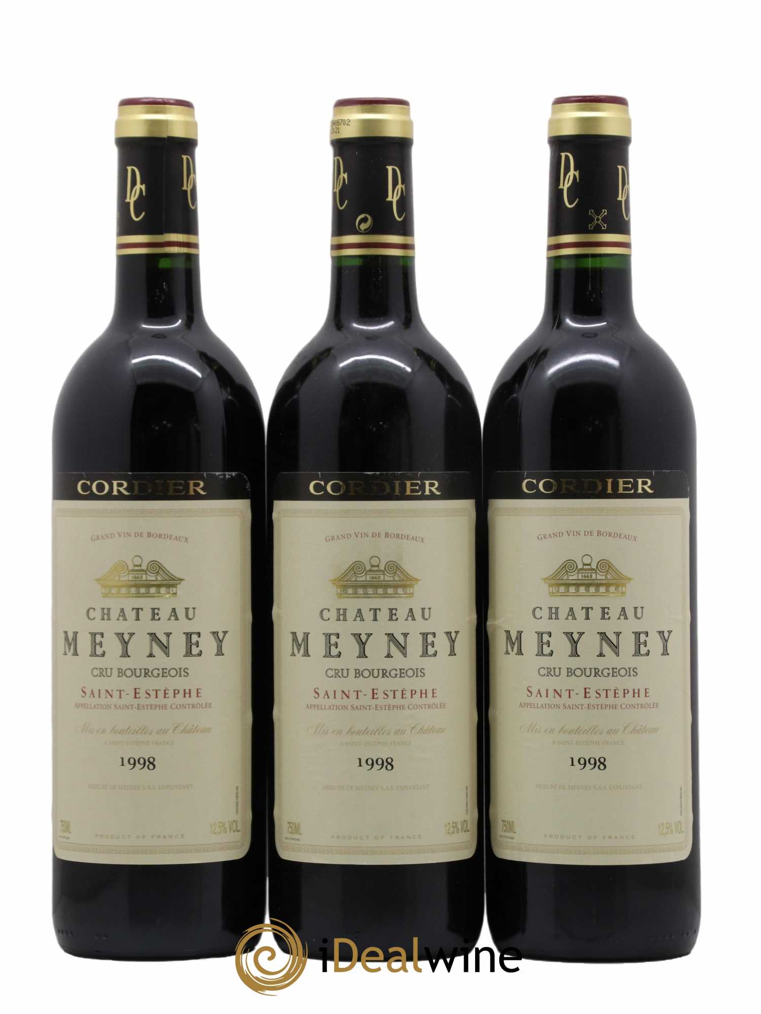 Château Meyney 1998 - Lot de 12 bouteilles - 4