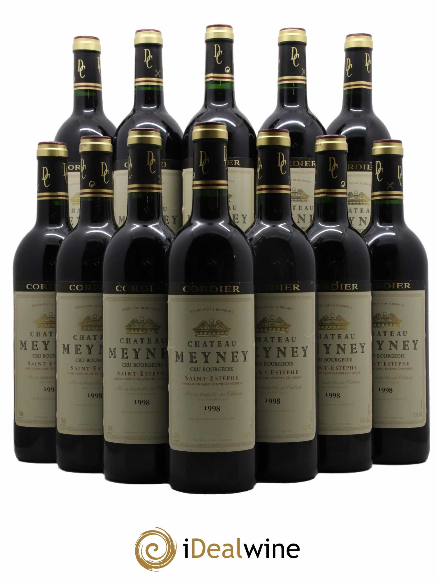 Château Meyney 1998 - Lot de 12 bouteilles - 0