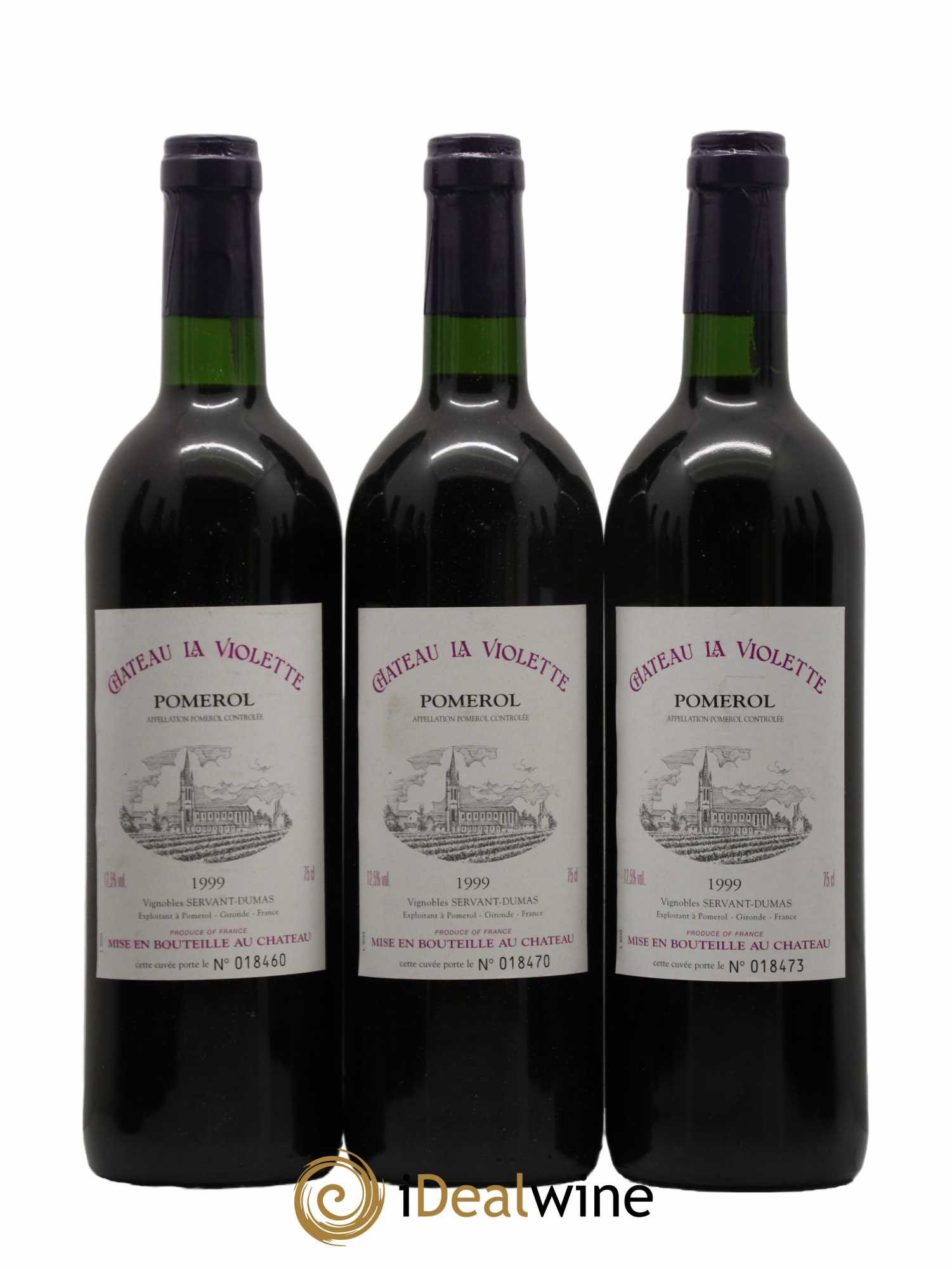 Château la Violette 1999 - Lot de 12 bouteilles - 2
