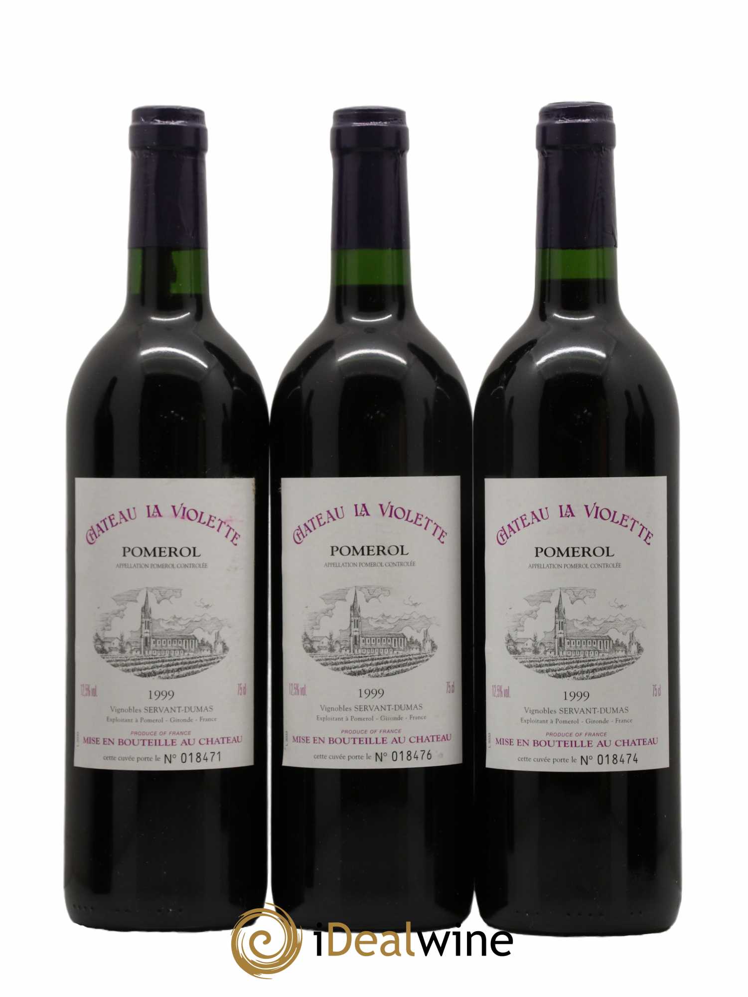 Château la Violette 1999 - Lot de 12 bouteilles - 3