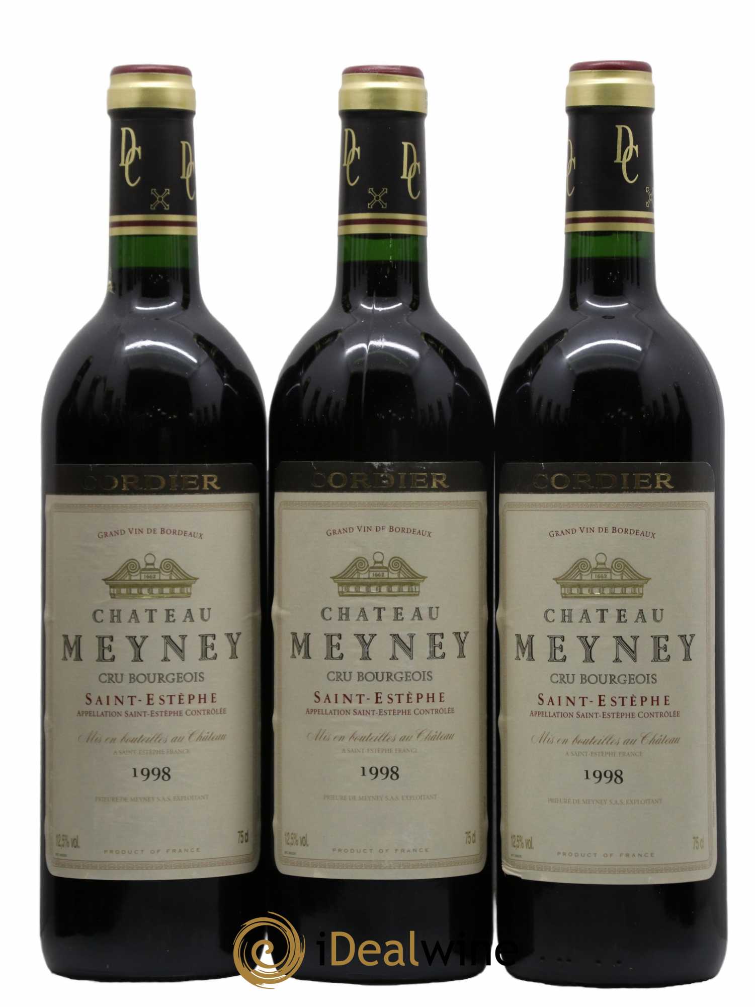 Château Meyney 1998 - Lot de 12 bouteilles - 1