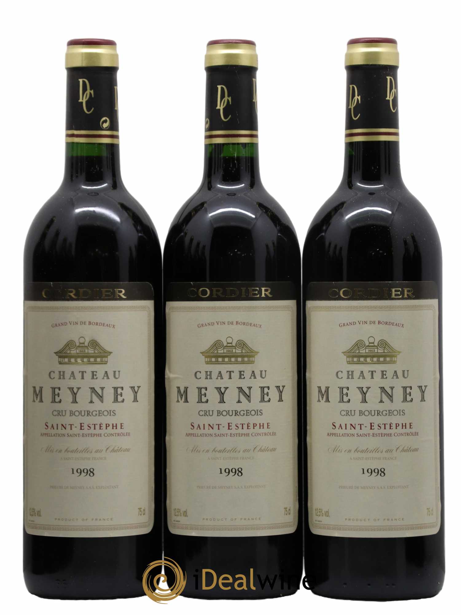 Château Meyney 1998 - Lot de 12 bouteilles - 2
