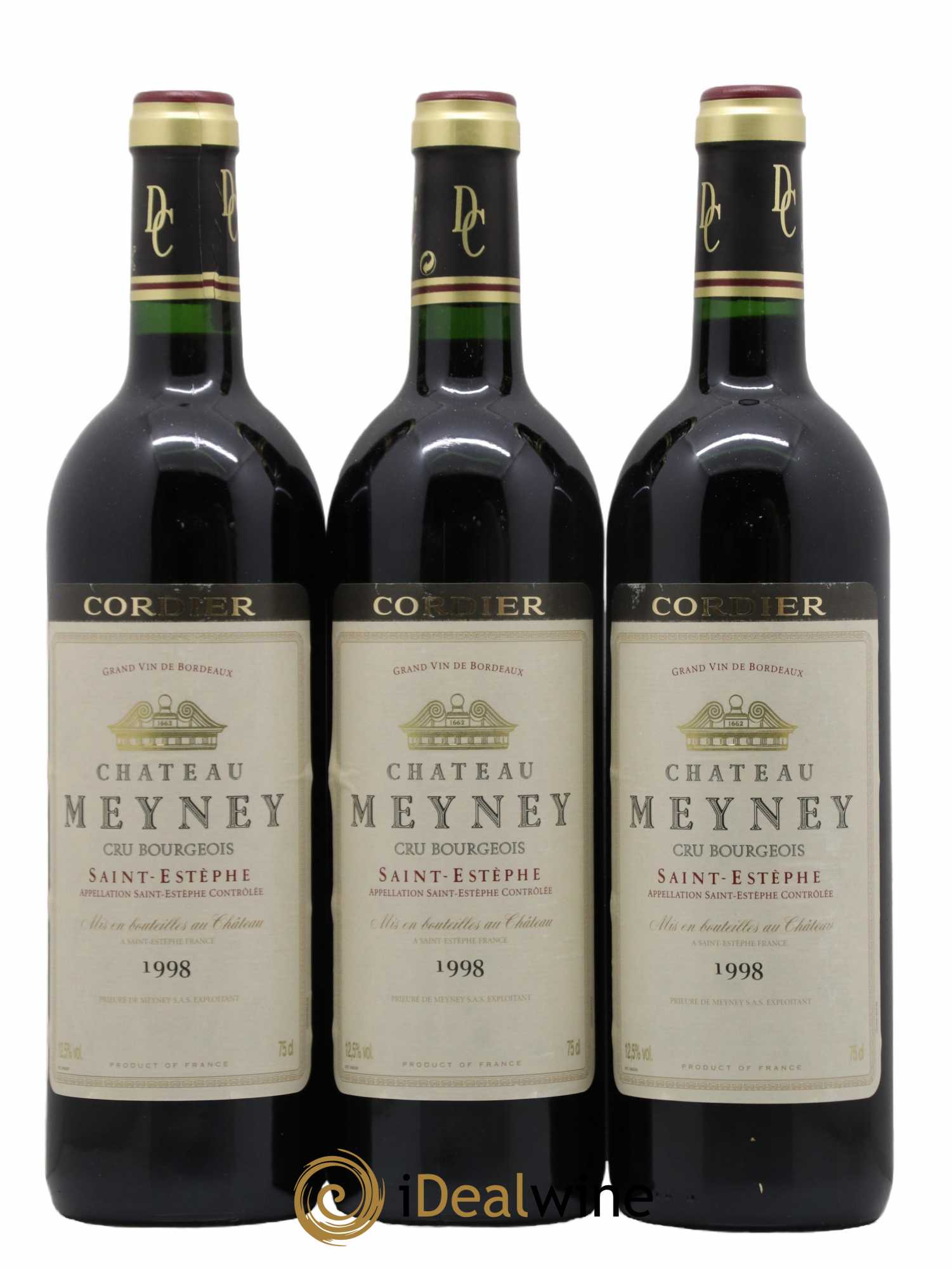 Château Meyney 1998 - Lot de 12 bouteilles - 4