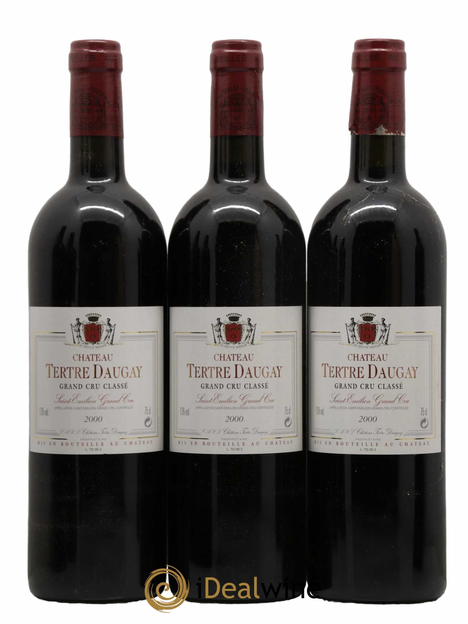 Château Tertre Daugay Grand Cru Classé 2000 - Lot de 12 bouteilles - 3