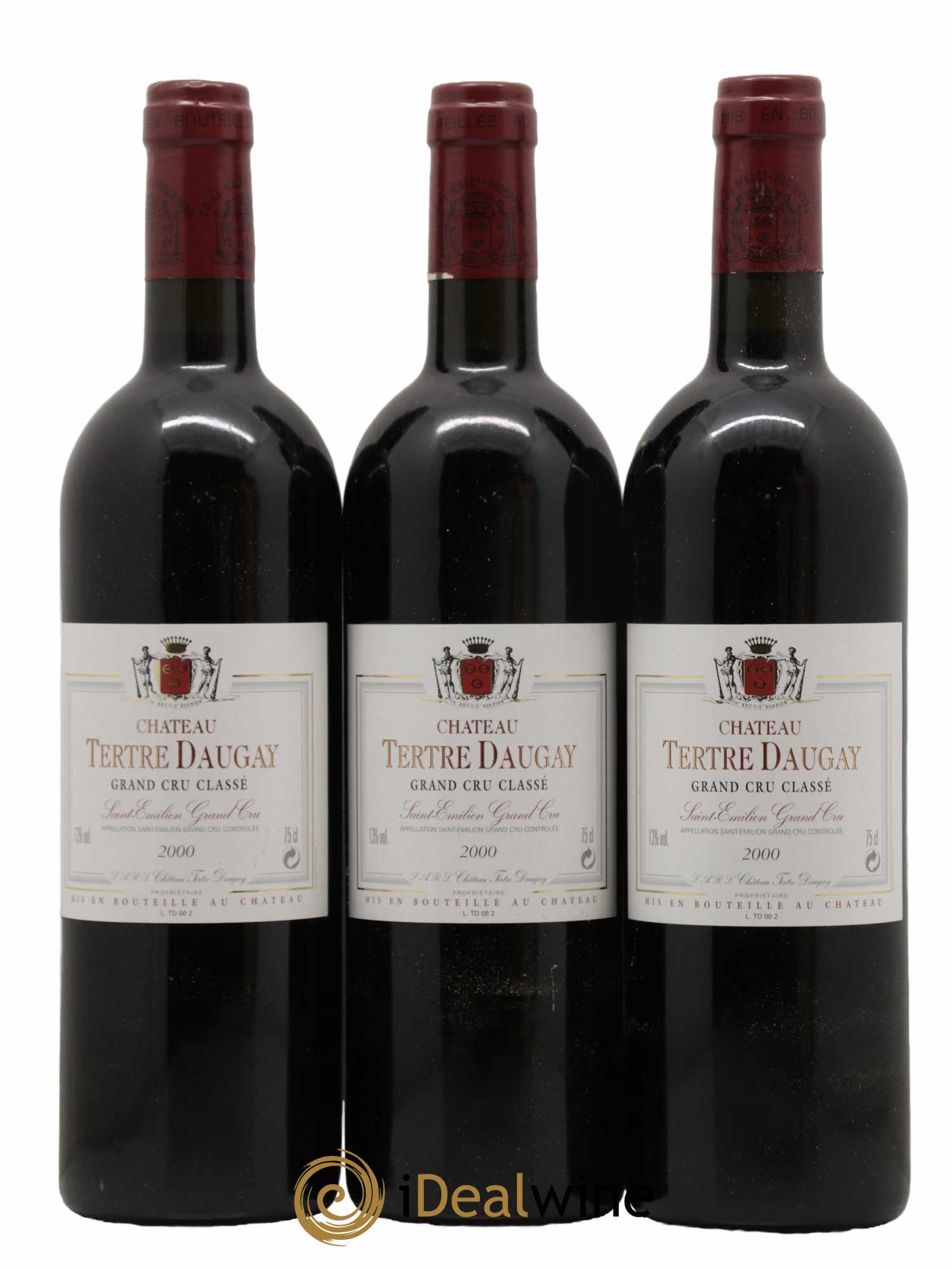 Château Tertre Daugay Grand Cru Classé 2000 - Lot de 12 bouteilles - 4