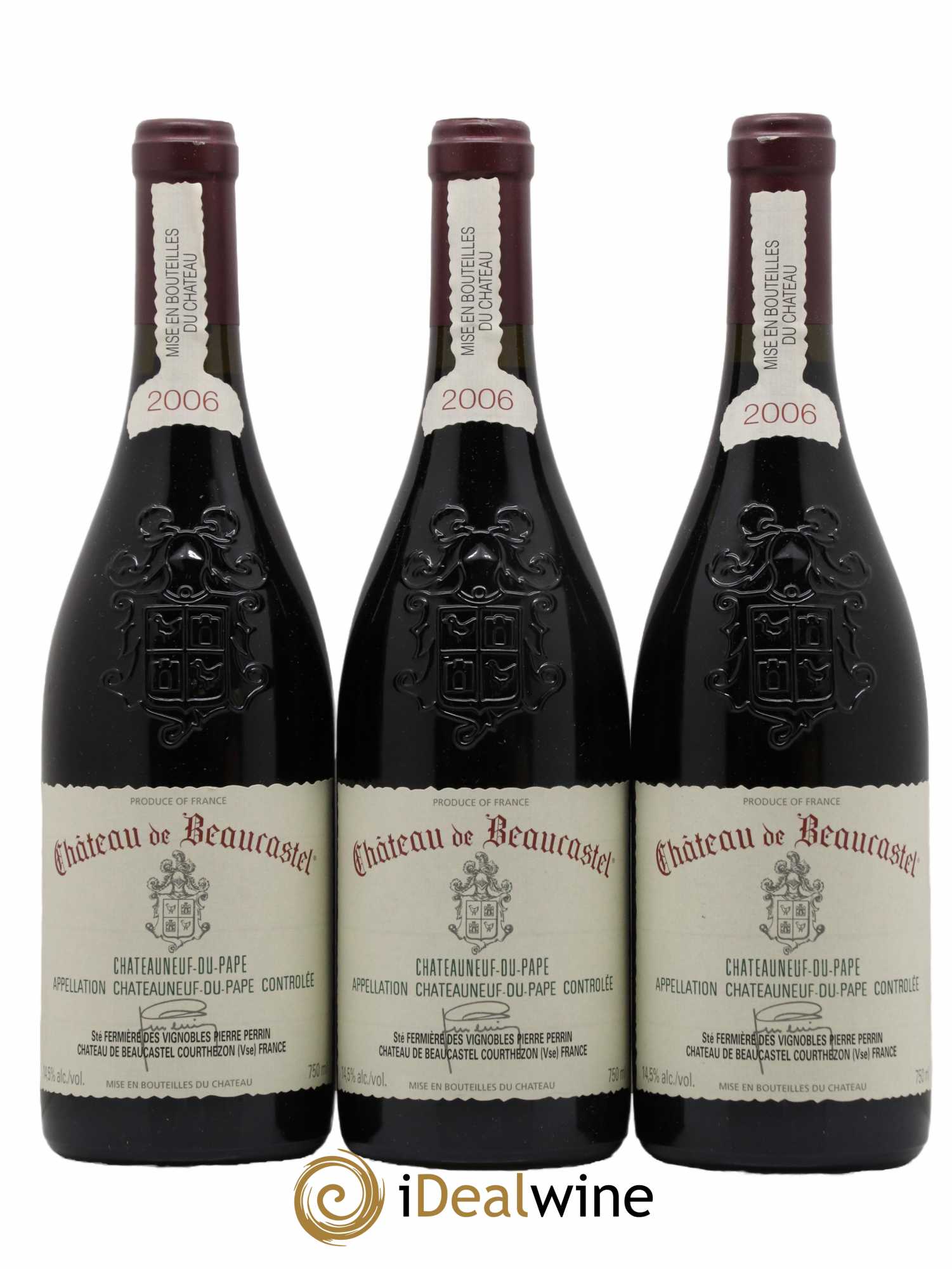 Châteauneuf-du-Pape Château de Beaucastel Famille Perrin 2006 - Lot de 6 bouteilles - 2