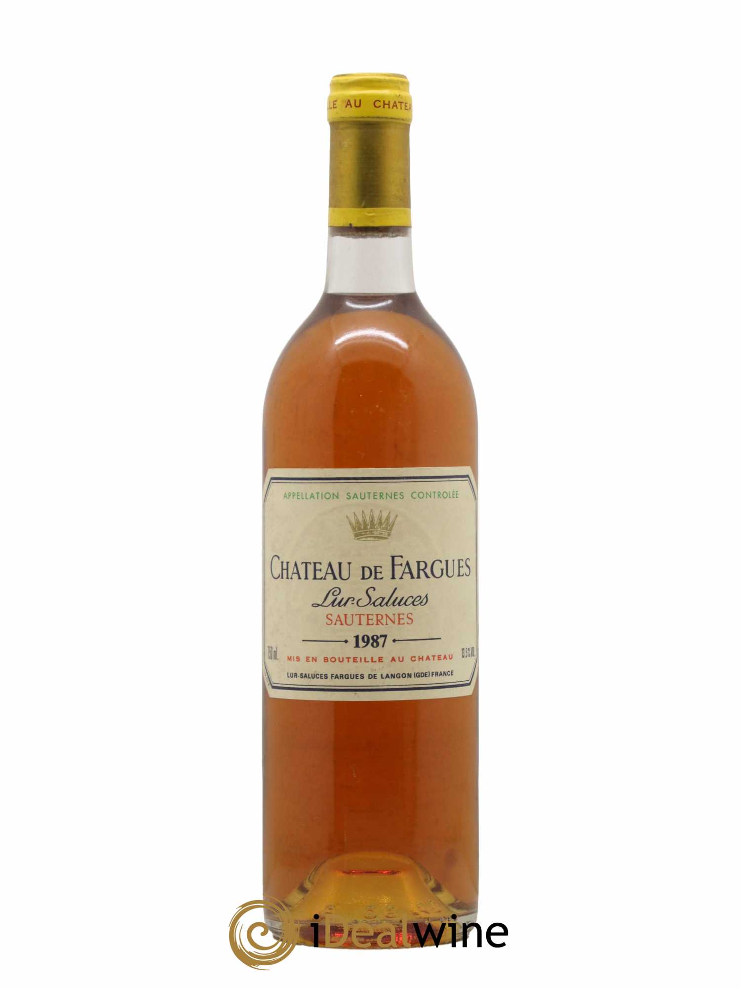 Château de Fargues 1987 - Lotto di 1 bottiglia - 0