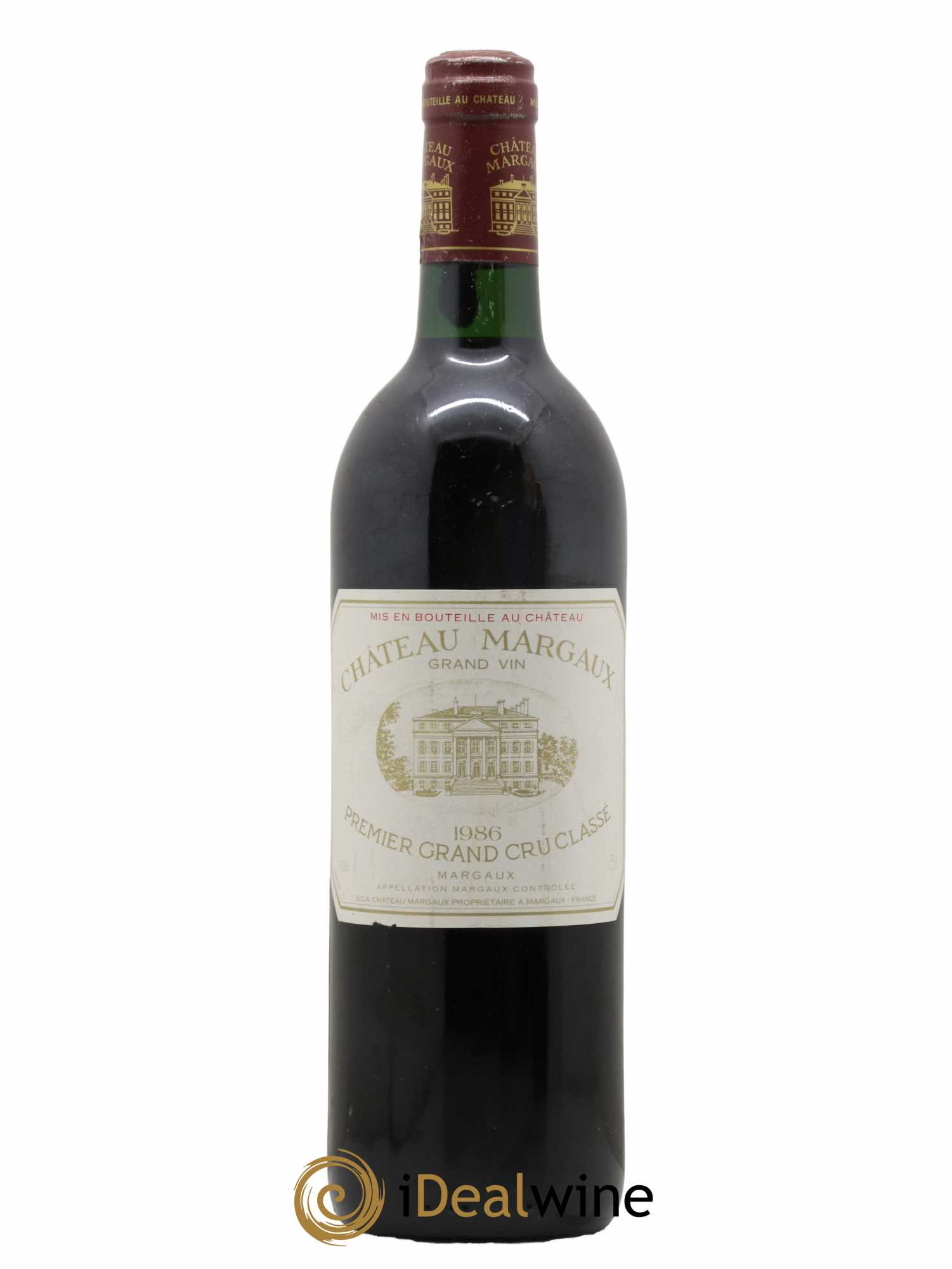 Château Margaux 1er Grand Cru Classé 1986 - Lot de 1 bouteille - 0