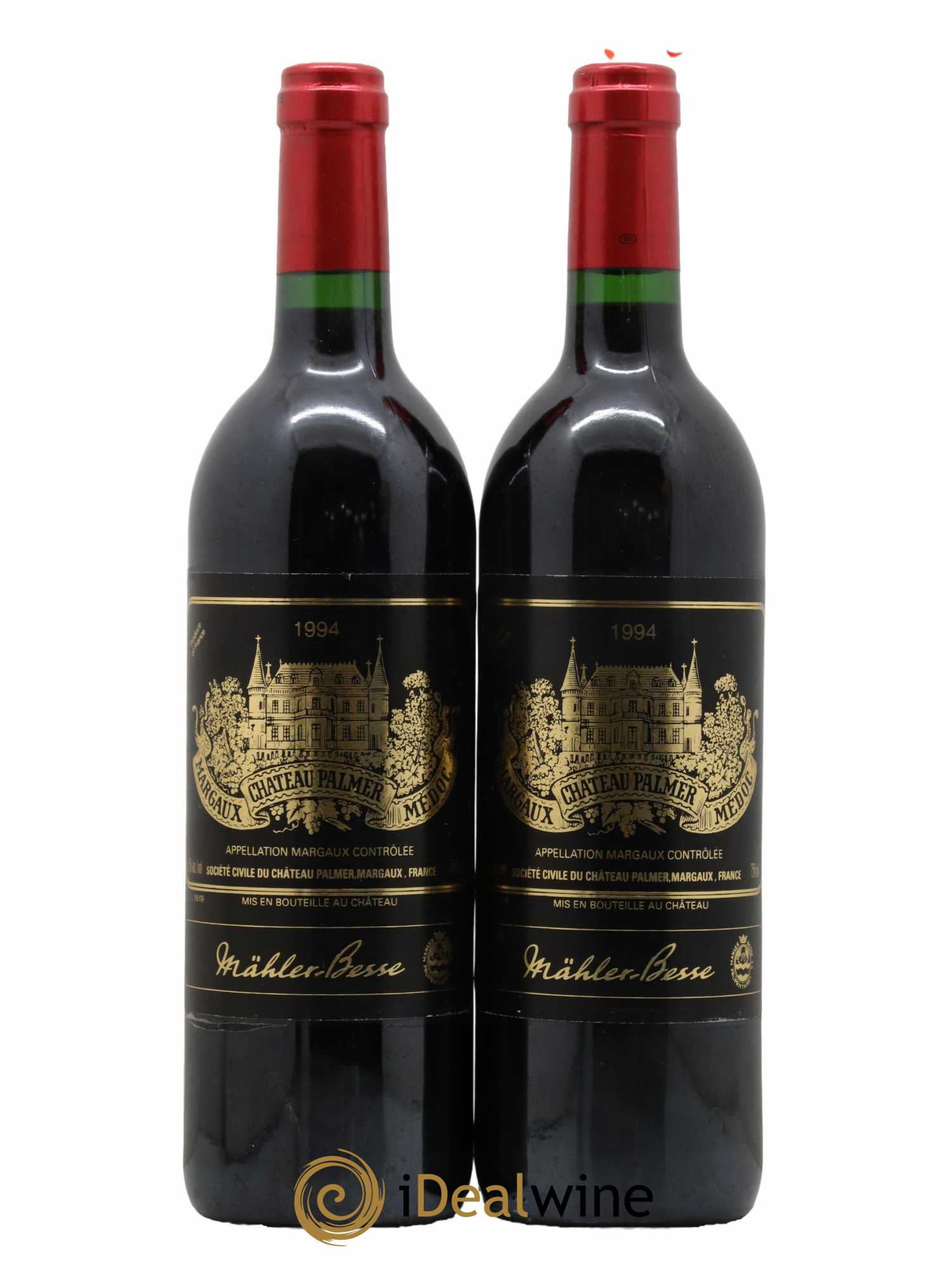 Château Palmer 3ème Grand Cru Classé 1994 - Lot de 2 bouteilles - 0