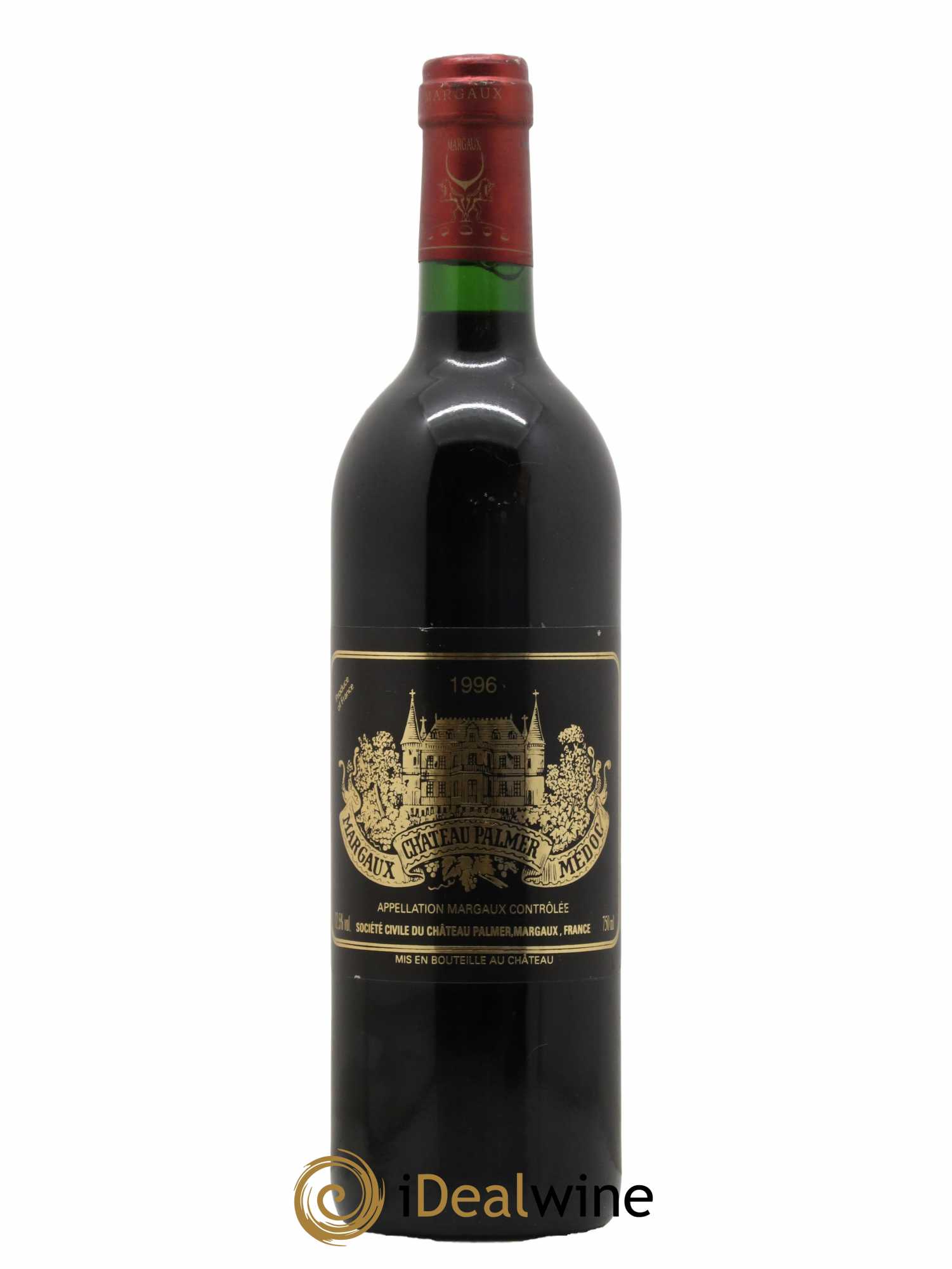 Château Palmer 3ème Grand Cru Classé 1996 - Lot de 1 bouteille - 0