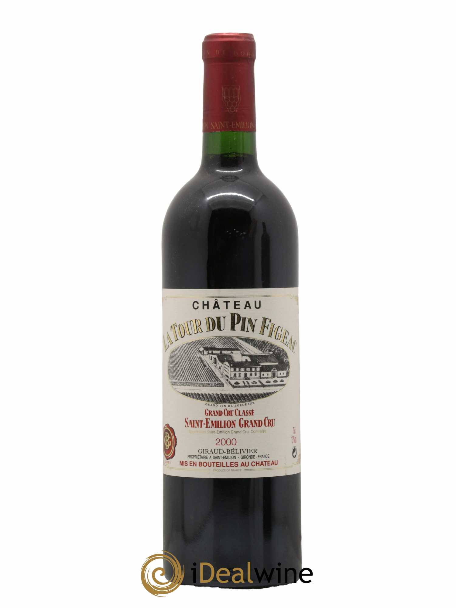 Château la Tour du Pin Figeac 2000 - Lot de 1 bouteille - 0